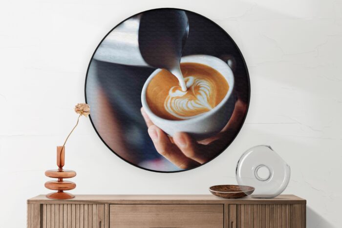 Akoestisch Schilderij Koffie Love Rond - Muurcirkel Template Vierkant Rond eten en drinken 20 1 2 scaled 1