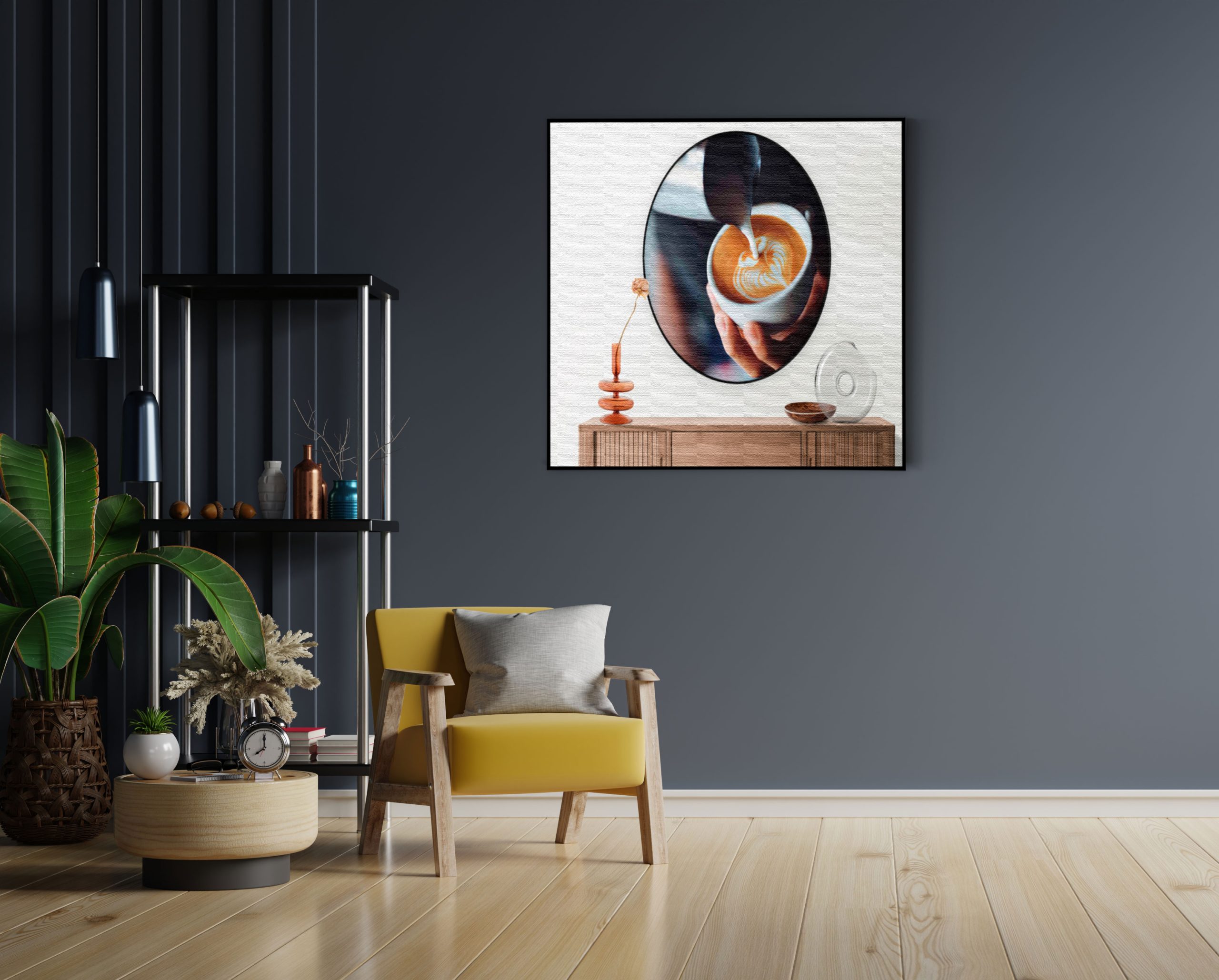 Akoestisch Schilderij Koffie Love Vierkant Template Vierkant Rond eten en drinken 20 1 5 scaled 1