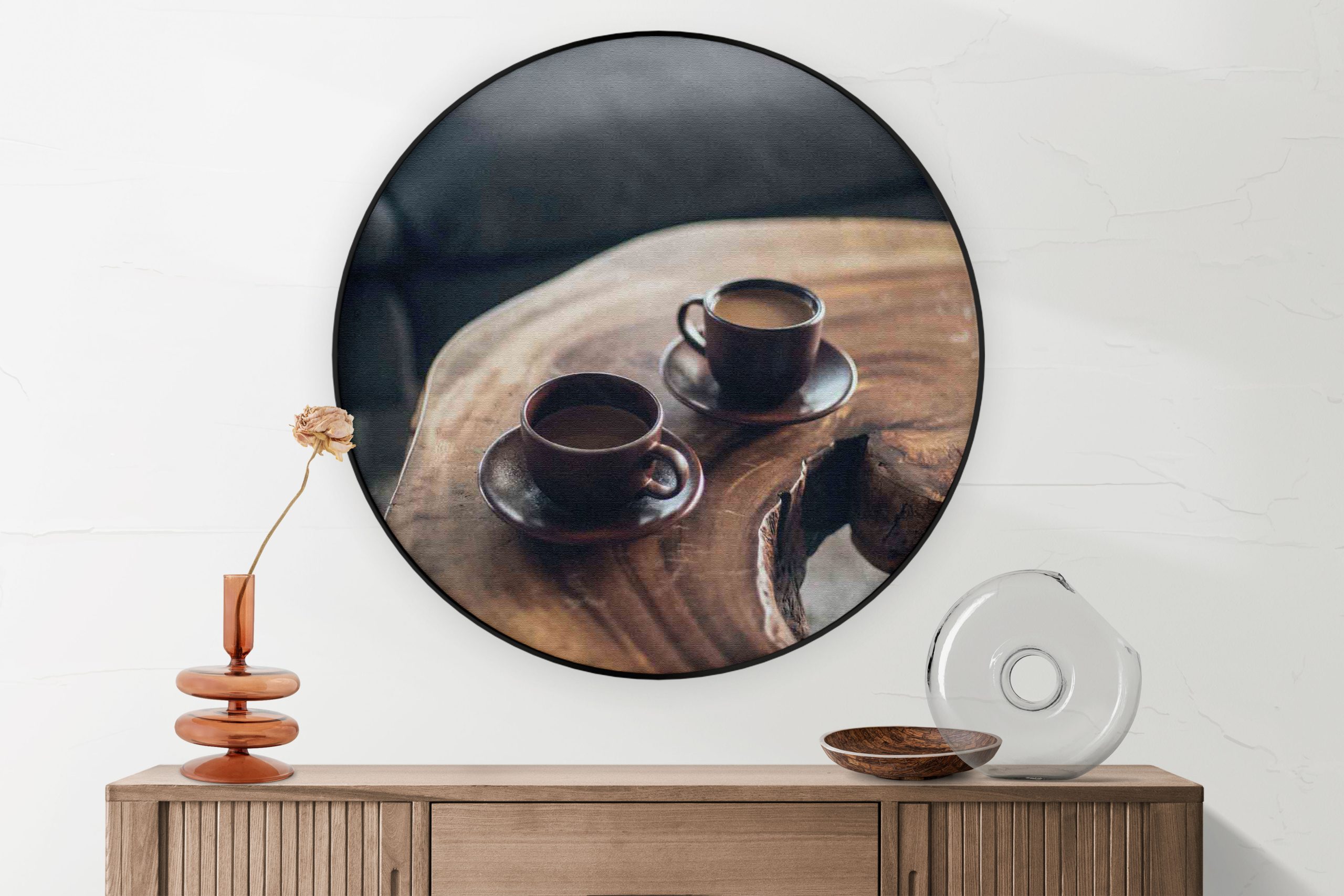 Akoestisch Schilderij Radijsje Roze Rond - Muurcirkel Template Vierkant Rond eten en drinken 23 1 2 scaled 1