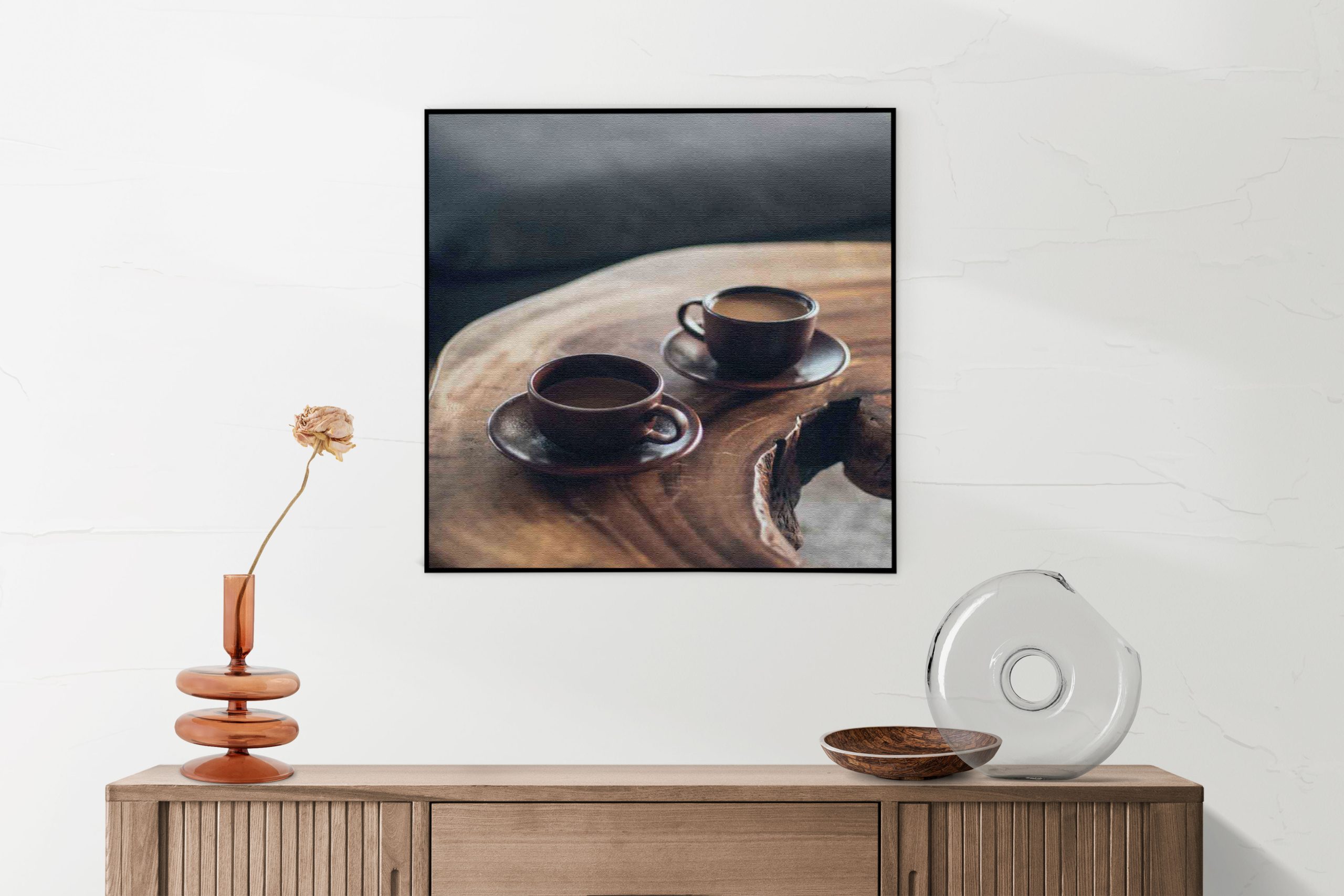 Akoestisch Schilderij Kopjes Koffie op Tafel Vierkant Template Vierkant Rond eten en drinken 23 1 5 scaled 1