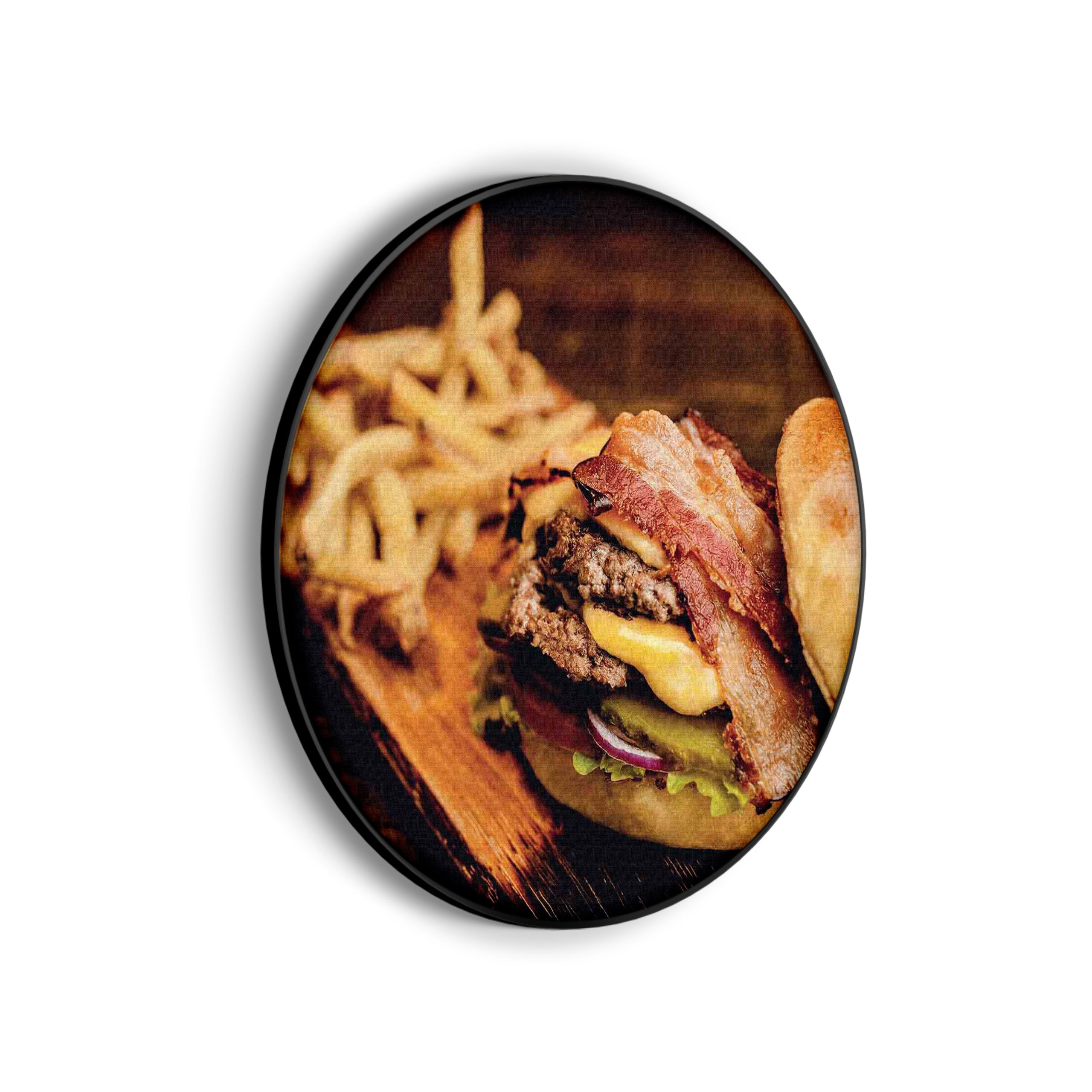 Akoestisch Schilderij Radijsje Roze Rond - Muurcirkel Template Vierkant Rond eten en drinken 24 scaled 1