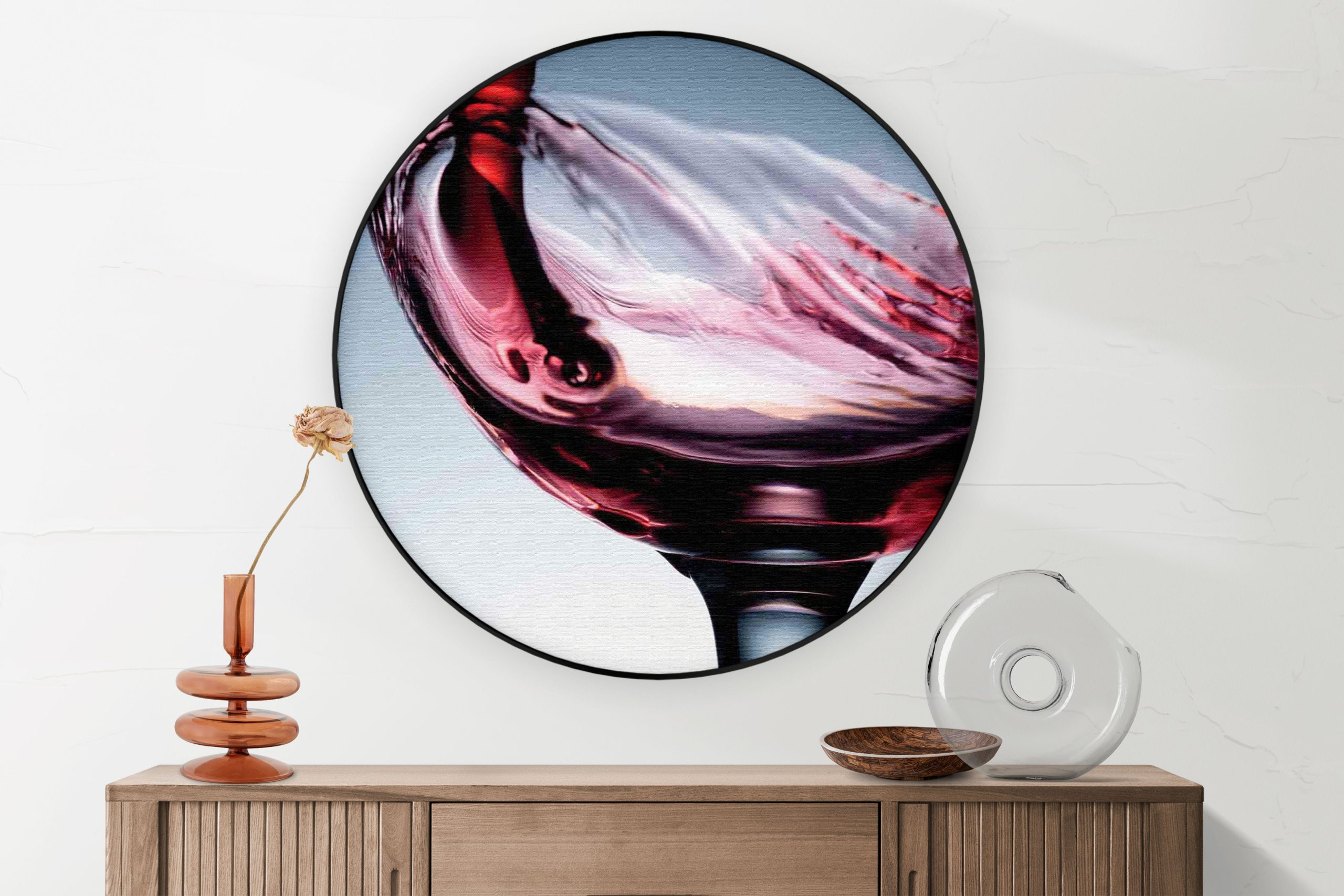 Akoestisch Schilderij Cheef Kok Rond - Muurcirkel Template Vierkant Rond eten en drinken 36 1 2 scaled 1
