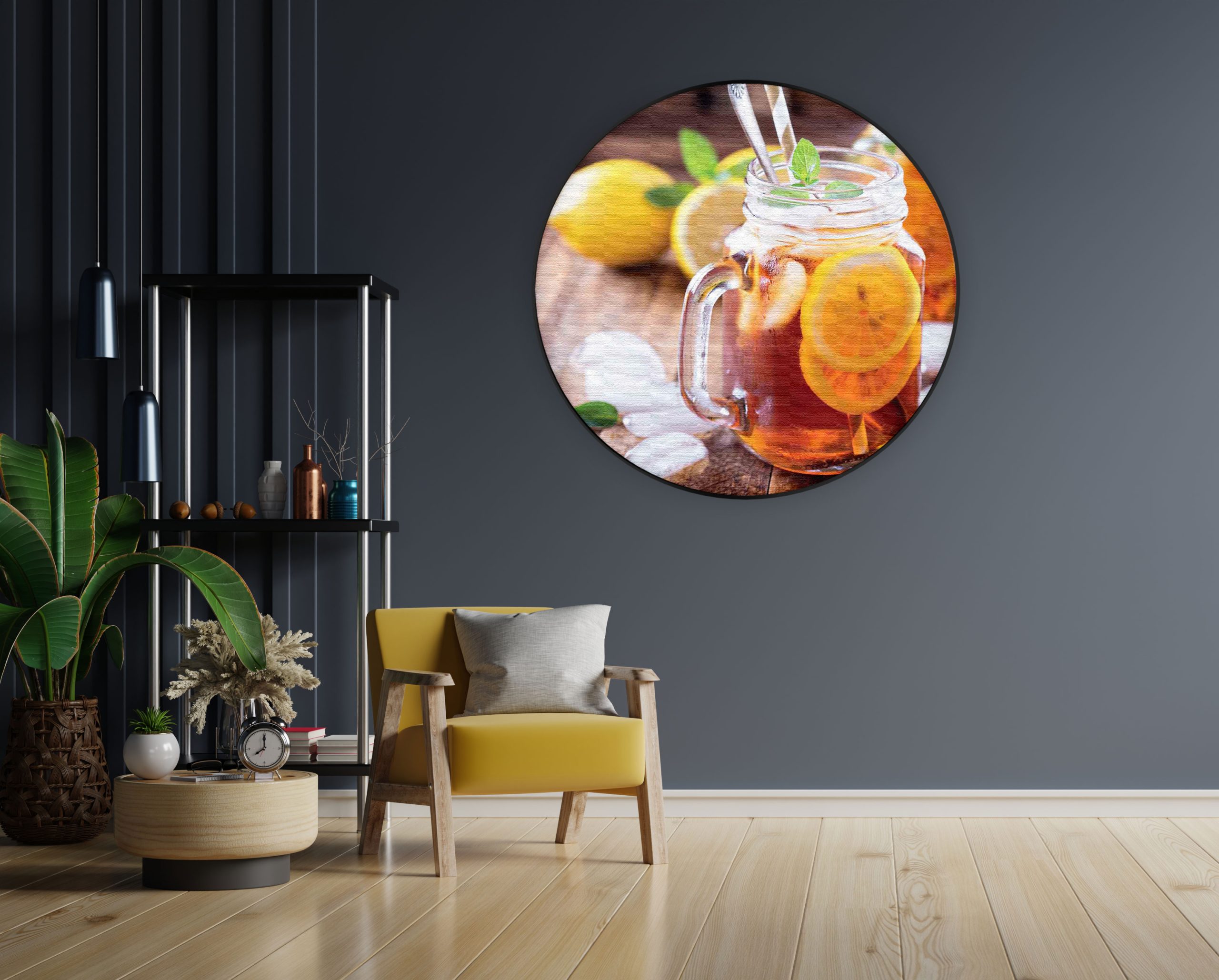 Akoestisch Schilderij Cheef Kok Rond - Muurcirkel Template Vierkant Rond eten en drinken 38 1 1 scaled 1