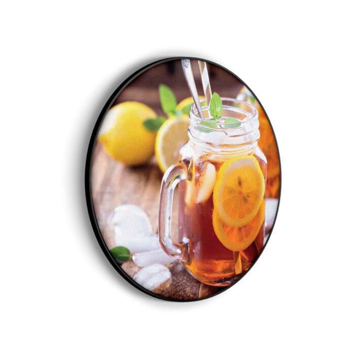 Akoestisch Schilderij Home Made Lemonade Rond - Muurcirkel Template Vierkant Rond eten en drinken 38 scaled 1