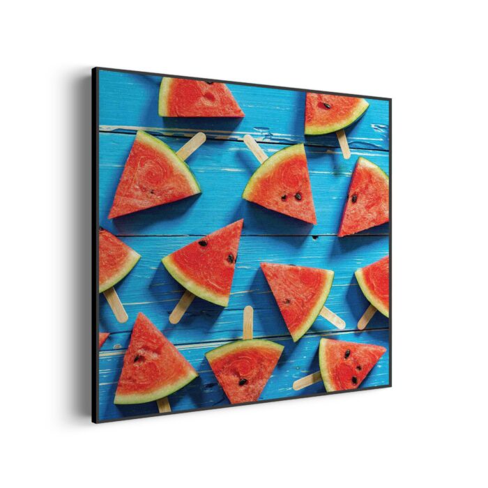 Akoestisch Schilderij Watermeloen Ijsjes Vierkant Template Vierkant Rond eten en drinken 39 1 3 scaled 1