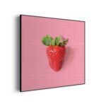Akoestisch Schilderij Strawberry Vierkant Template Vierkant Rond eten en drinken 4 1 3 scaled 1