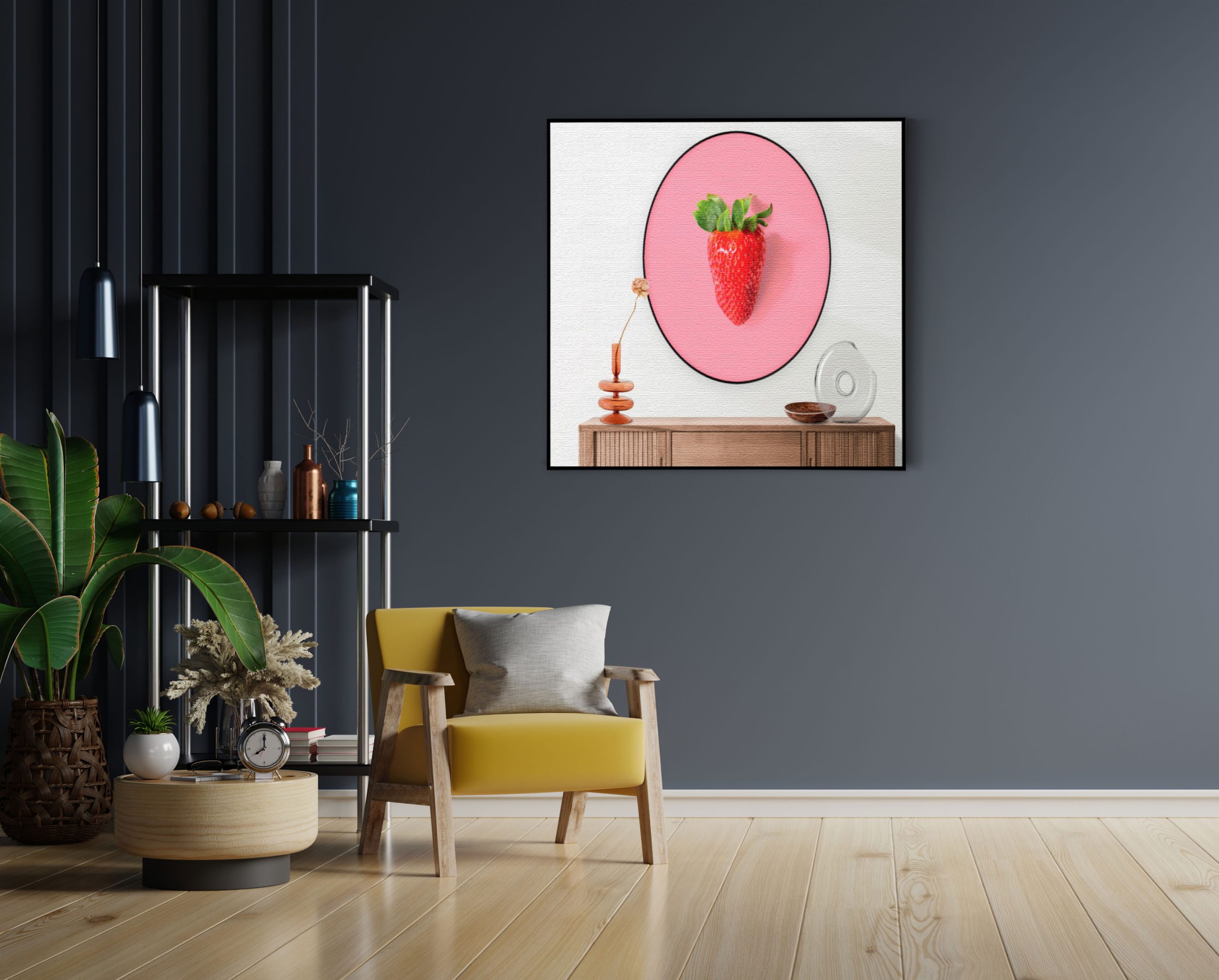 Akoestisch Schilderij Lemon Groen Vierkant Template Vierkant Rond eten en drinken 4 1 4 scaled 1