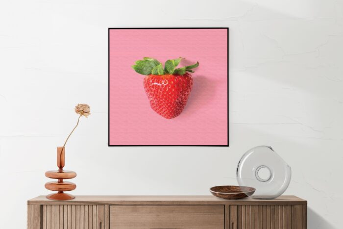 Akoestisch Schilderij Strawberry Vierkant Template Vierkant Rond eten en drinken 4 1 5 scaled 1