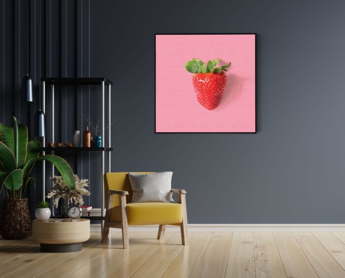 Akoestisch Schilderij Strawberry Vierkant Template Vierkant Rond eten en drinken 4 1 6 scaled 1