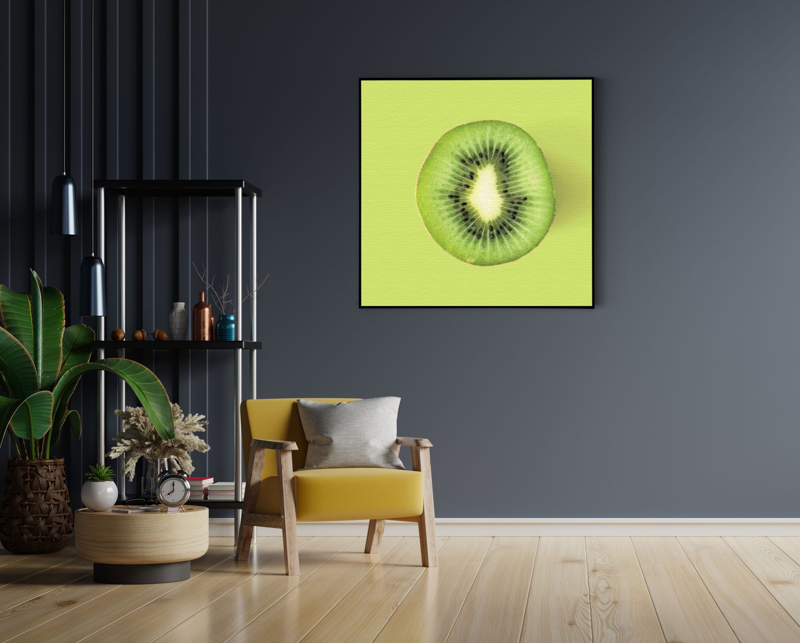 Akoestisch Schilderij Kiwi Vierkant Template Vierkant Rond eten en drinken 5 1 6 scaled 1