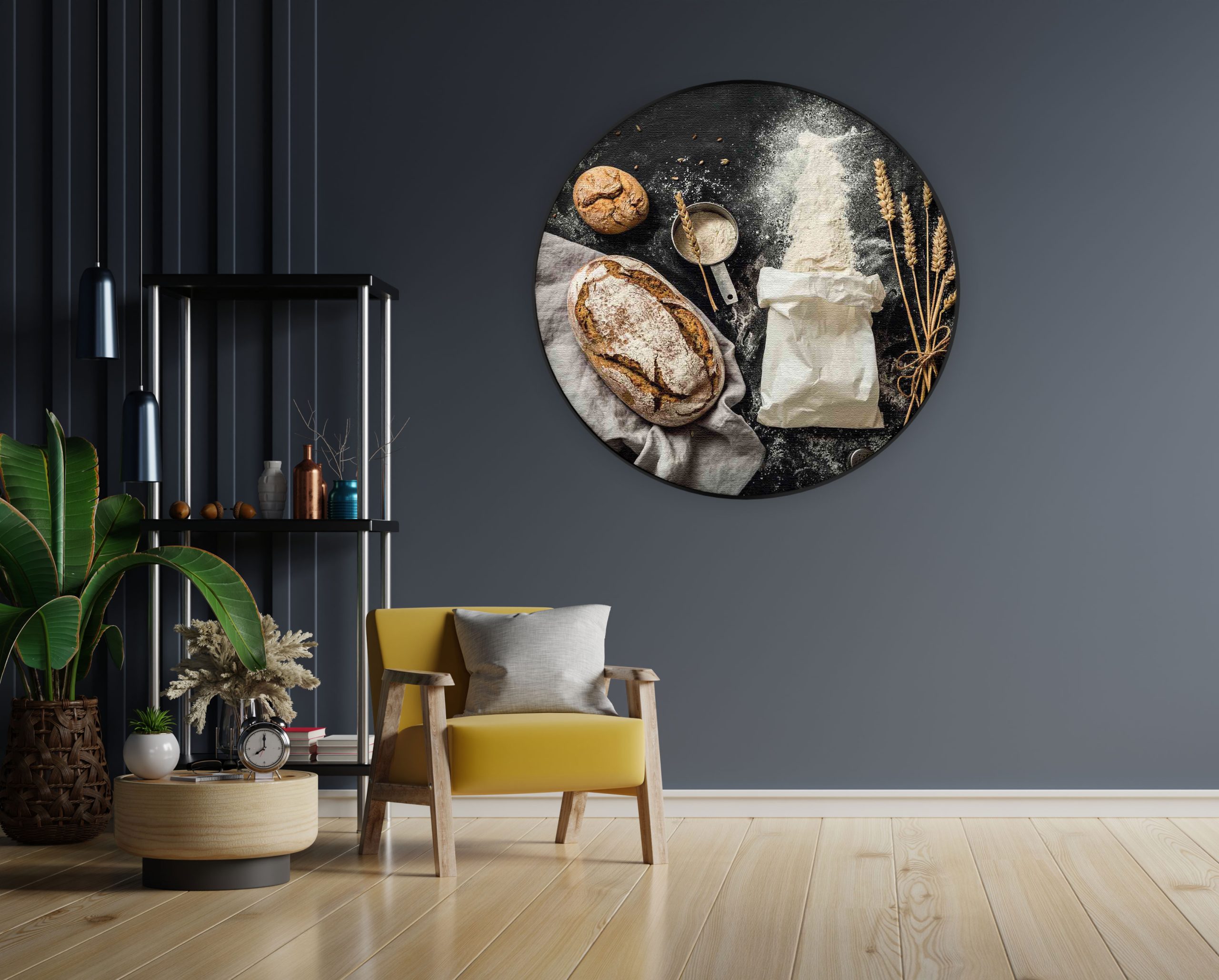Akoestisch Schilderij Thee met Specerijen Rond - Muurcirkel Template Vierkant Rond eten en drinken 57 1 1 scaled 1