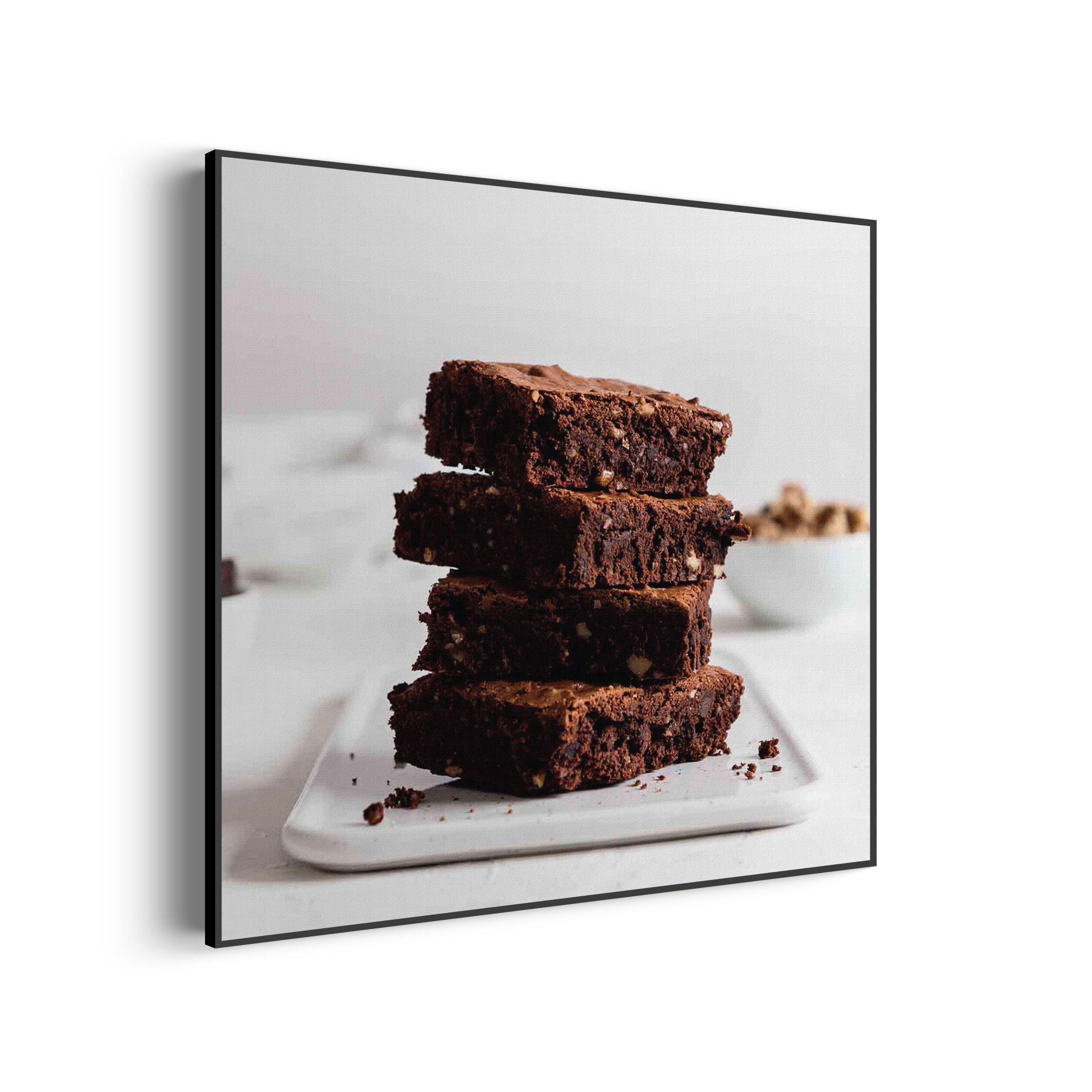 Akoestisch Schilderij Brownie Vierkant Template Vierkant Rond eten en drinken 62 1 3 scaled 1