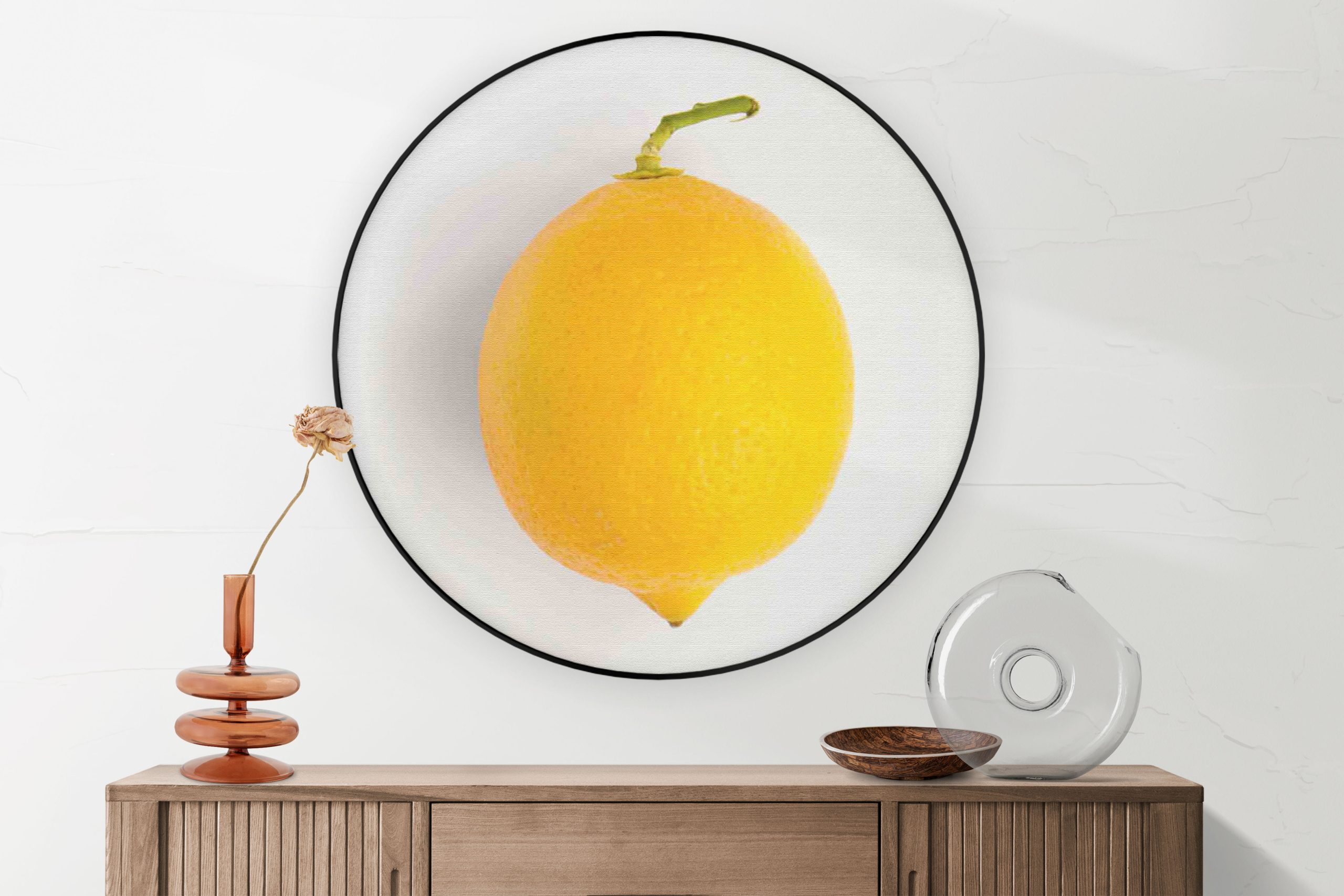 Akoestisch Schilderij Radijsje Roze Rond - Muurcirkel Template Vierkant Rond eten en drinken 7 1 2 scaled 1