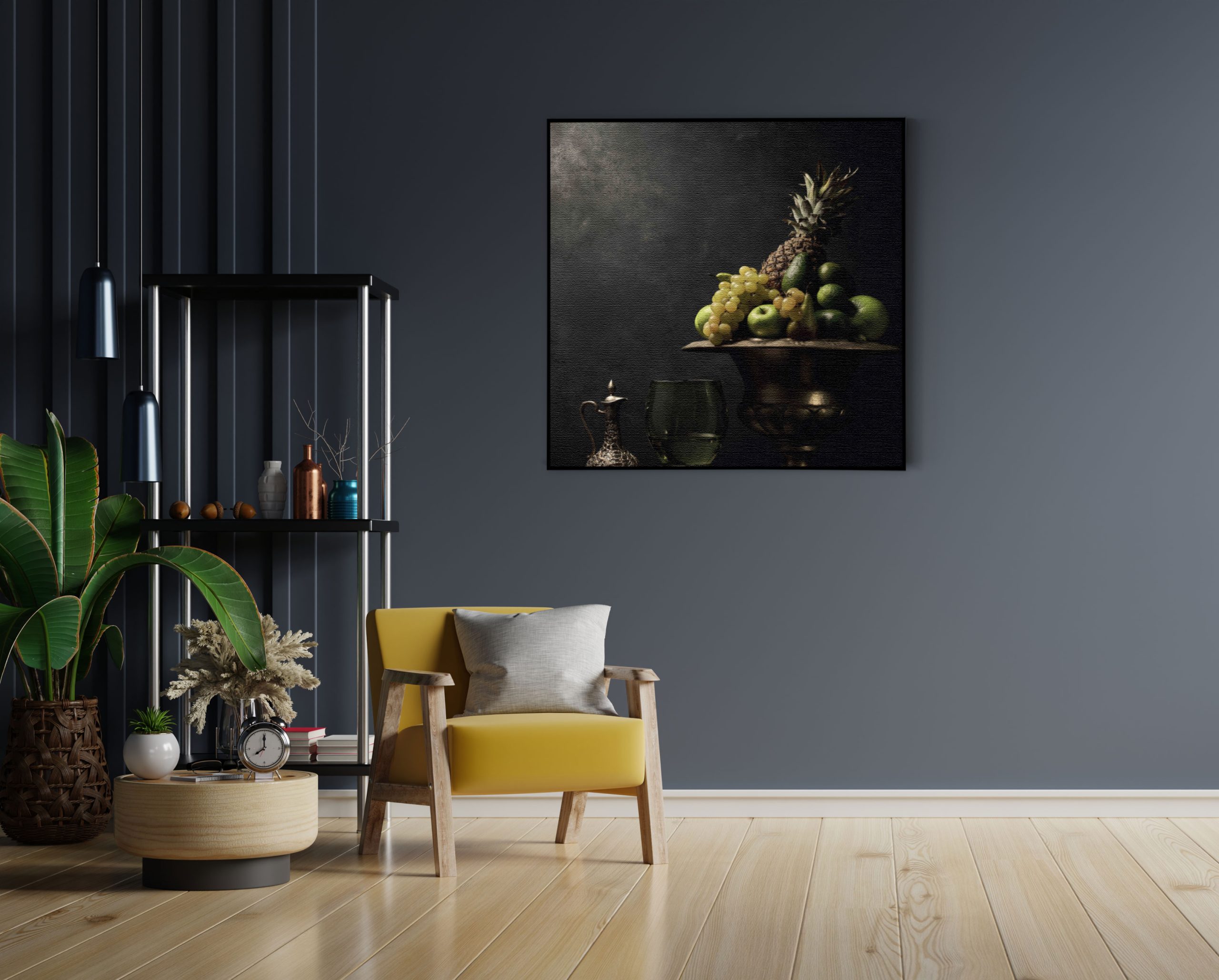 Akoestisch Schilderij Fruit Schaal 02 Vierkant Template Vierkant Rond eten en drinken 75 1 6 scaled 1