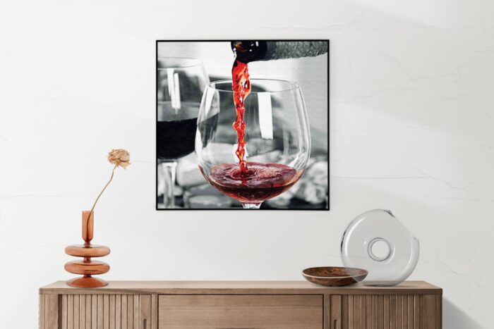 Akoestisch Schilderij Red Red Wine 02 Vierkant Template Vierkant Rond eten en drinken 79 1 5 scaled 1