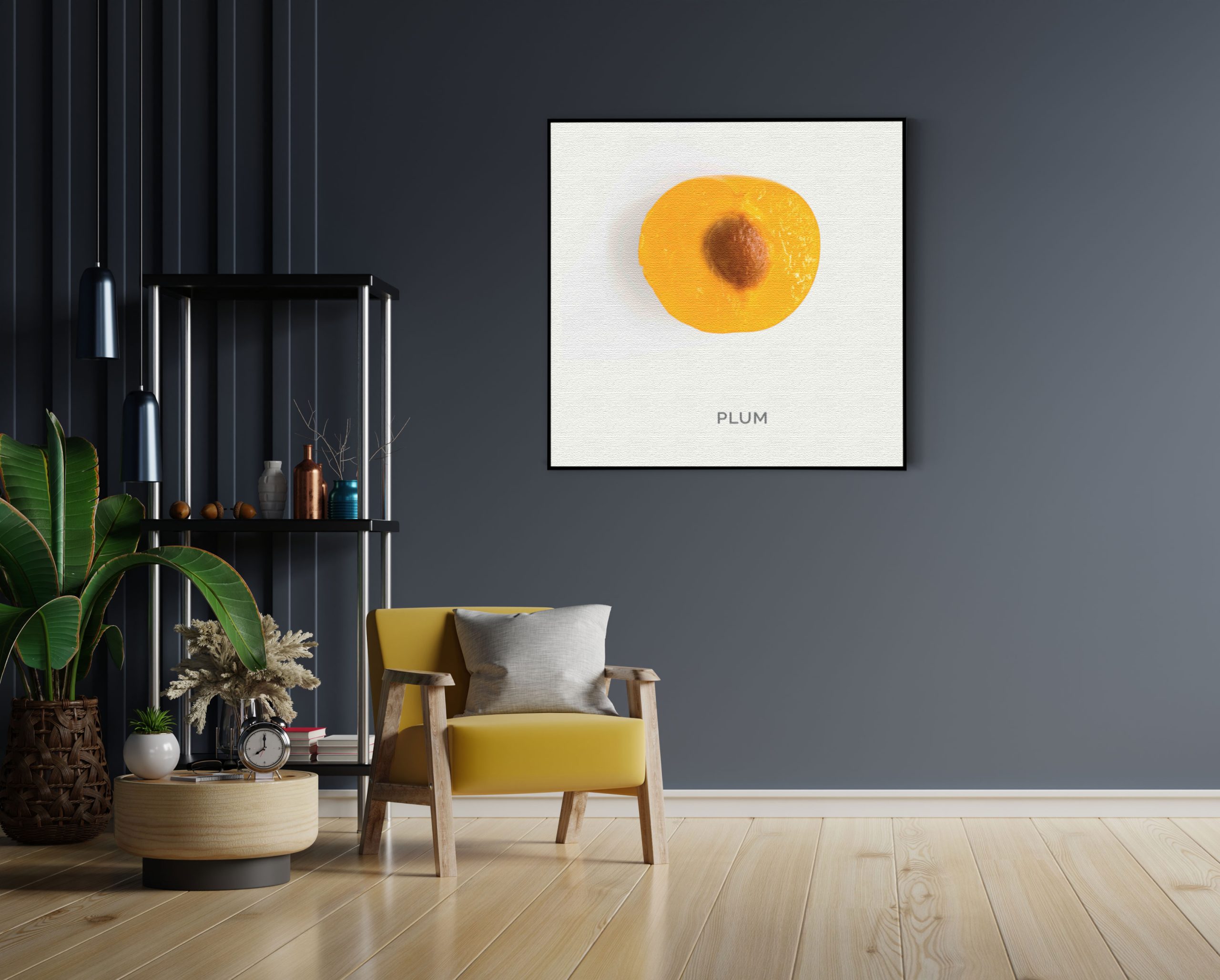 Akoestisch Schilderij Plum Pruim Oranje Vierkant Template Vierkant Rond eten en drinken 9 1 6 scaled 1