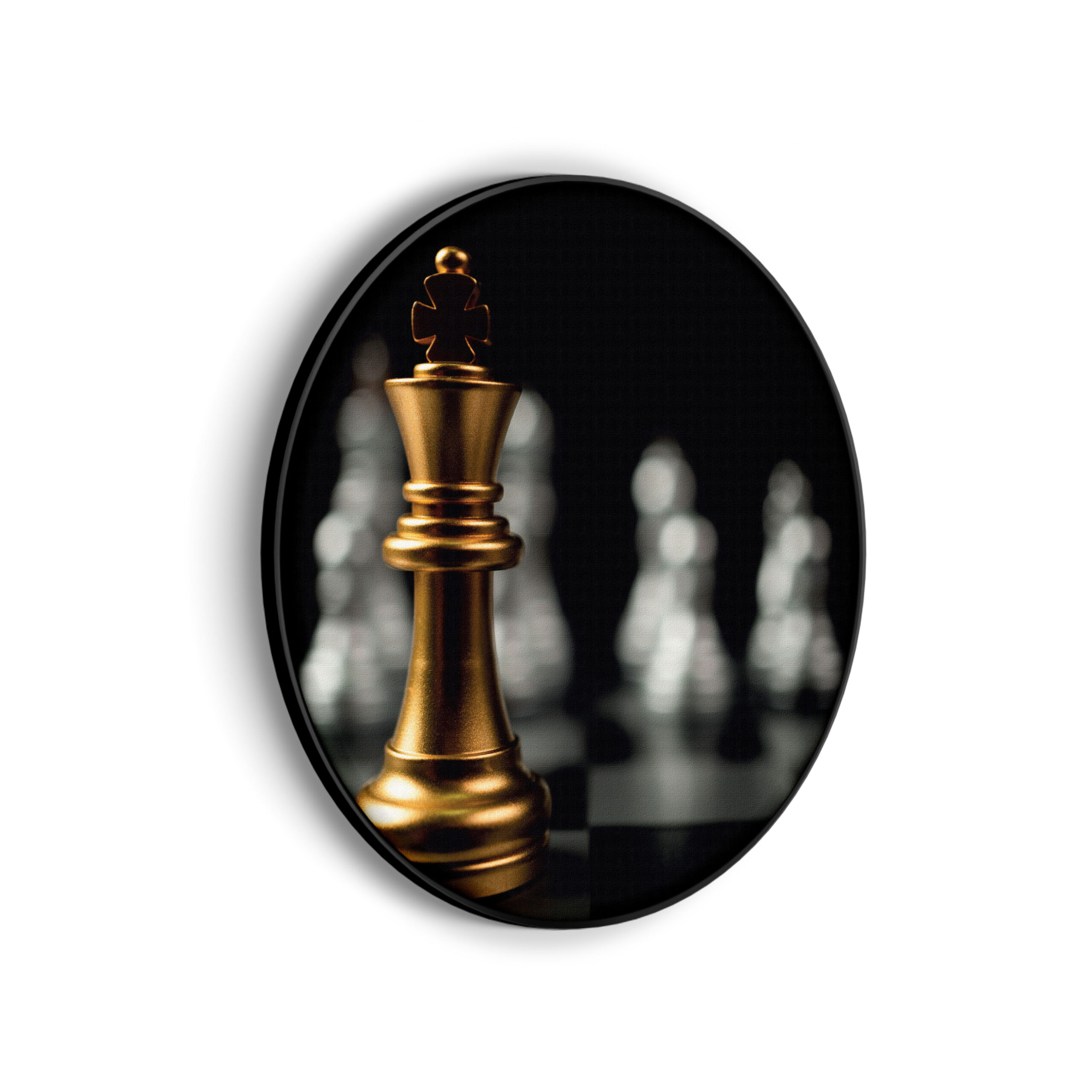 Akoestisch Schilderij Schaak Mat Rond - Muurcirkel Template Vierkant Rond gaming en spel 16 1 2 scaled 1