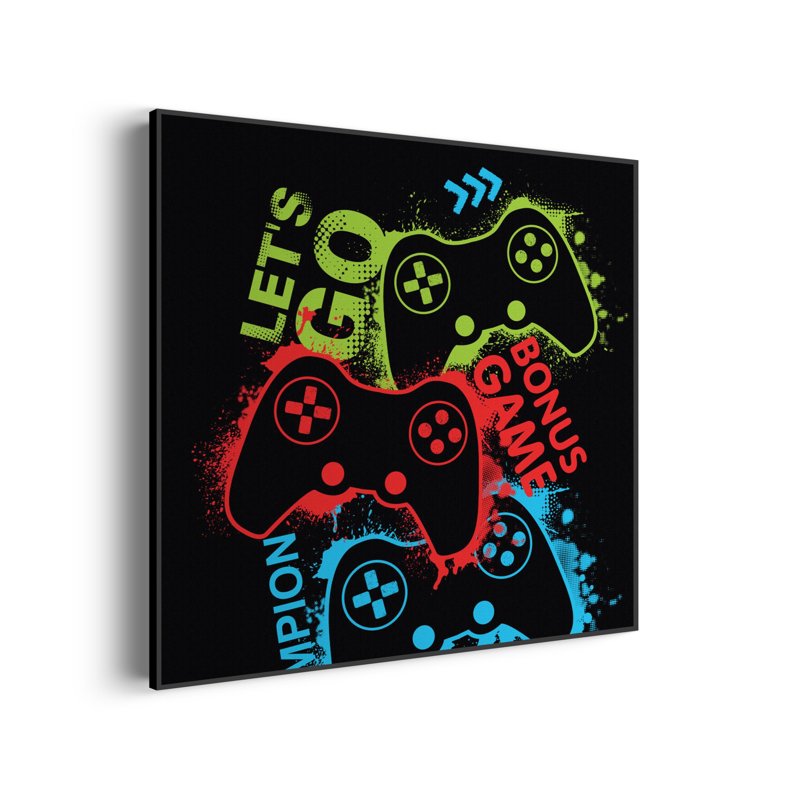 Akoestisch Schilderij Let's Game Vierkant Template Vierkant Rond gaming en spel 17 1 1 scaled 1