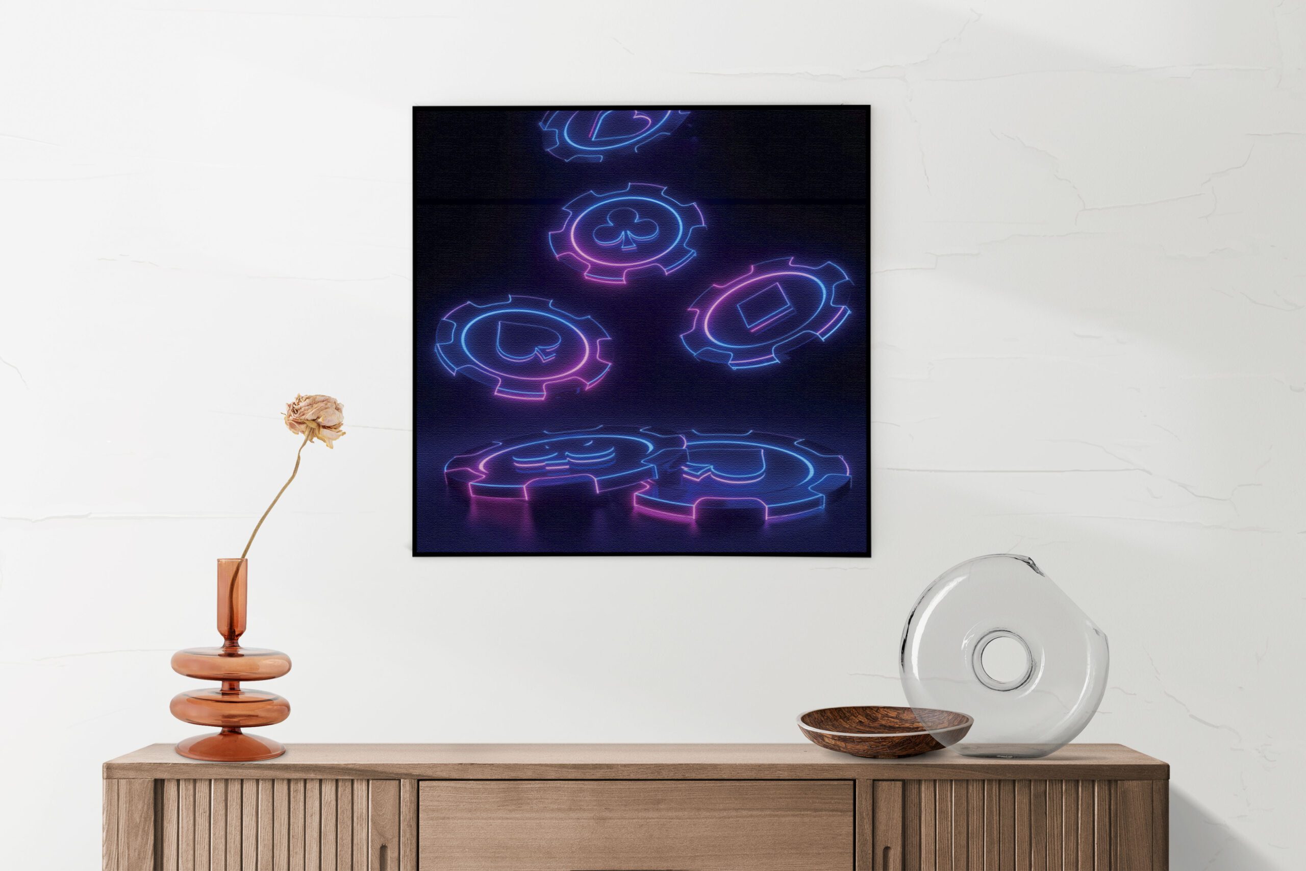 Akoestisch Schilderij Pokerfiches Vierkant Template Vierkant Rond gaming en spel 19 2 scaled 1