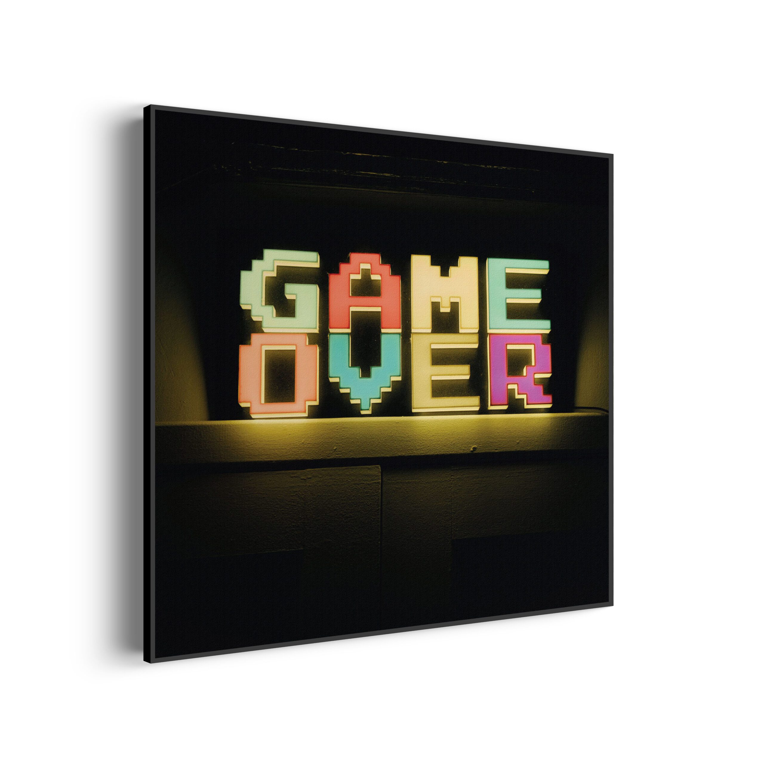 Akoestisch Schilderij Game Over Vierkant Template Vierkant Rond gaming en spel 2 scaled 1
