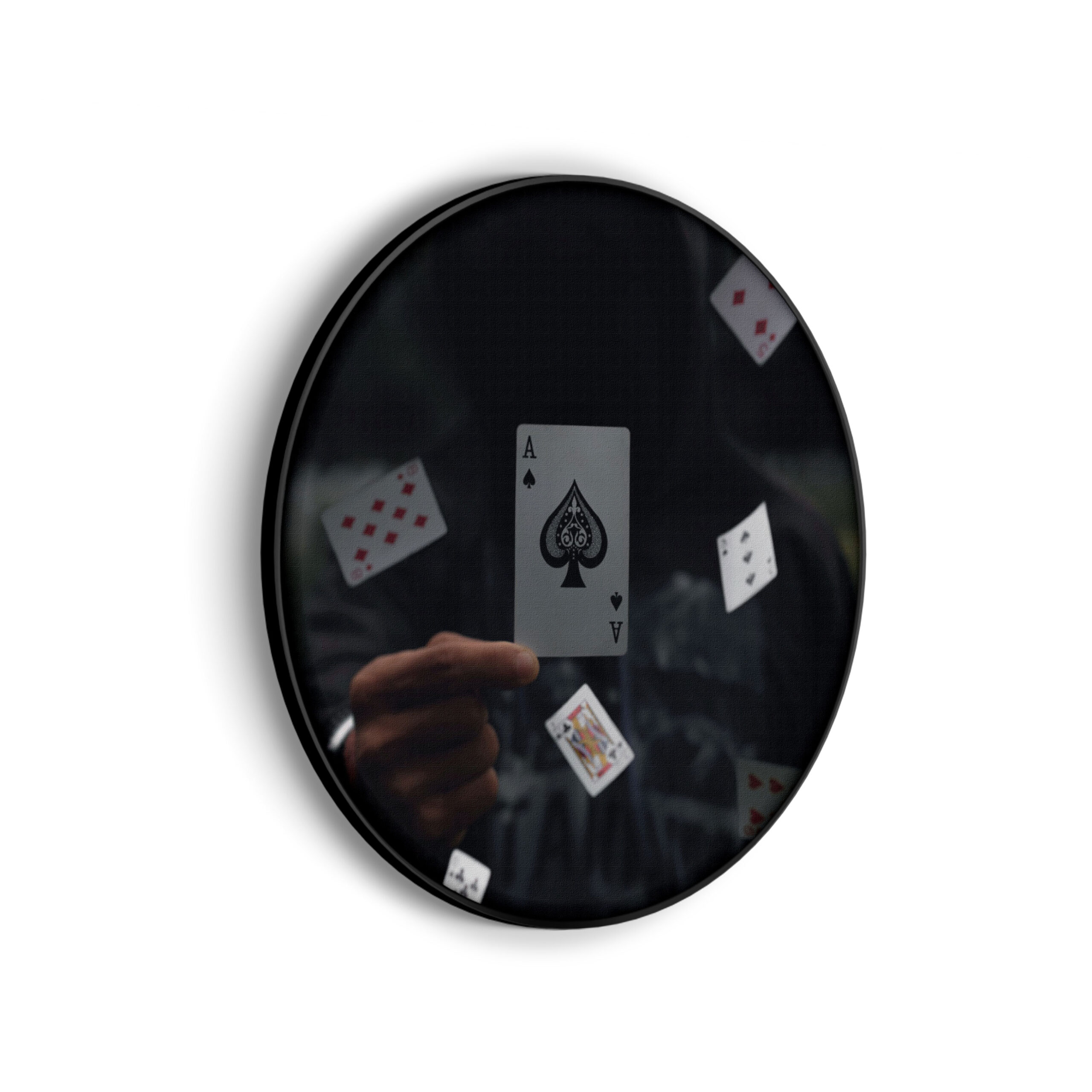 Akoestisch Schilderij Hands of Carts Rond - Muurcirkel Template Vierkant Rond gaming en spel 8 1 2 scaled 1