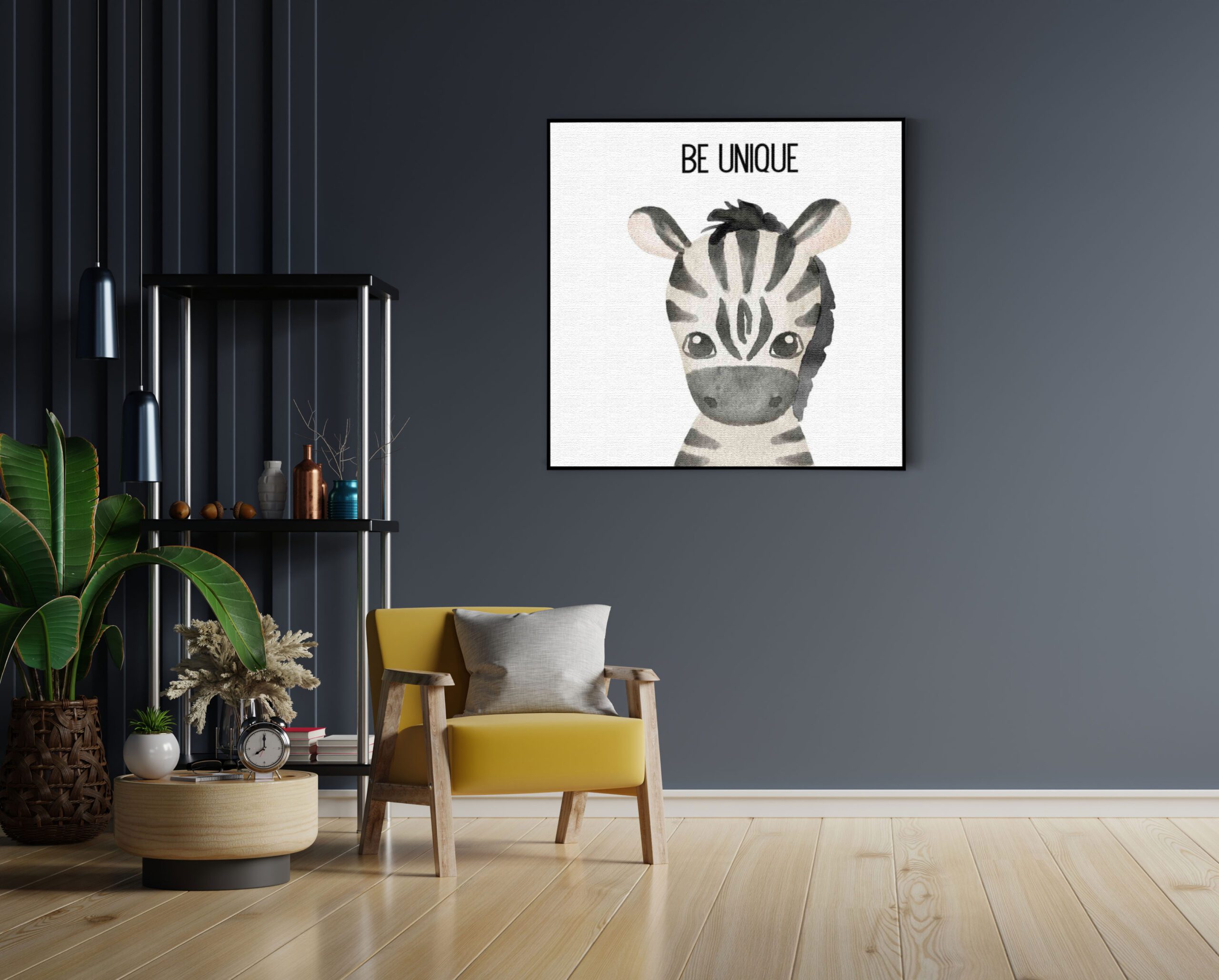 Akoestisch Schilderij Be Unique zebrapaardje Vierkant Template Vierkant Rond kinderen 13 1 scaled 1