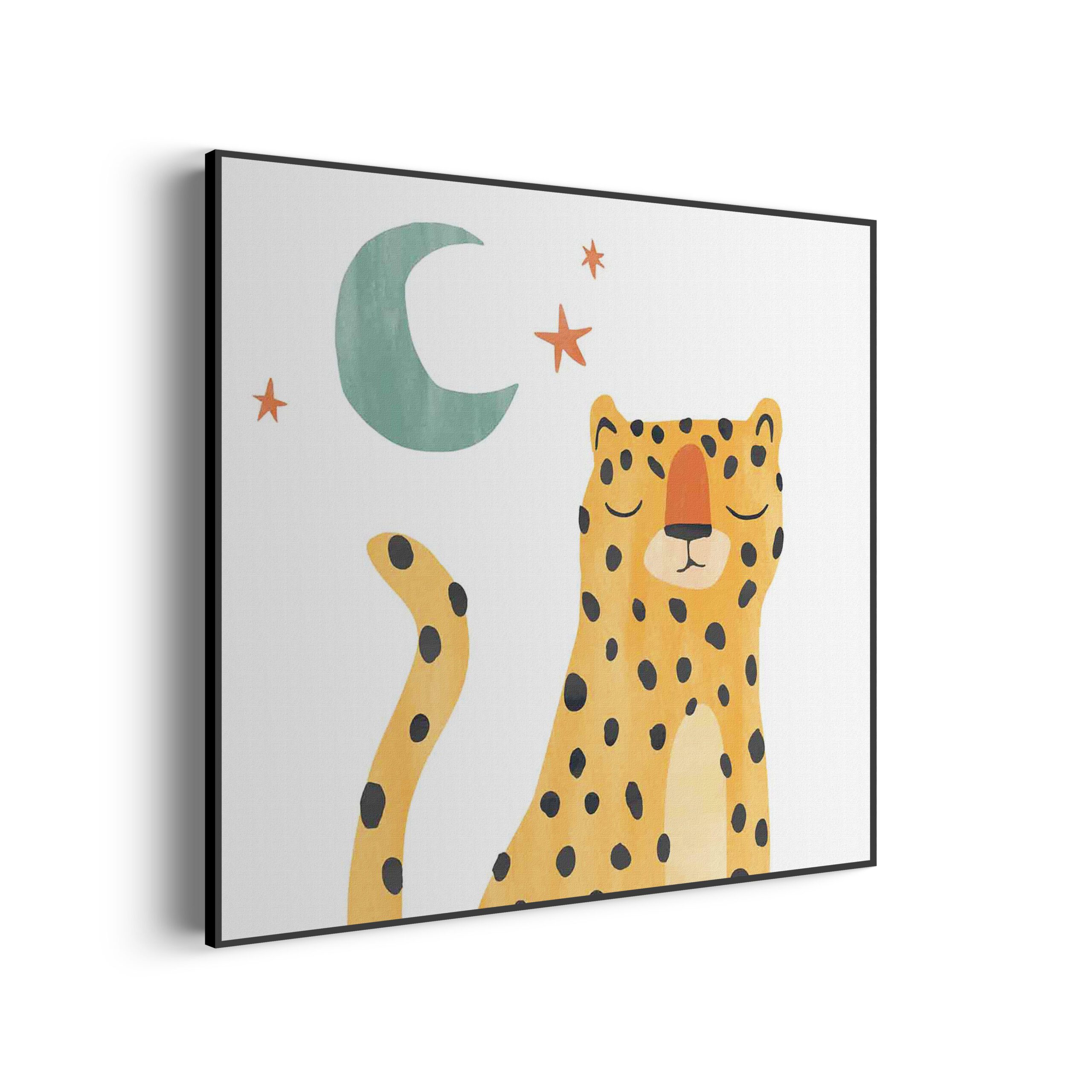 Akoestisch Schilderij Luie Luipaardje Vierkant Template Vierkant Rond kinderen 24 scaled 1