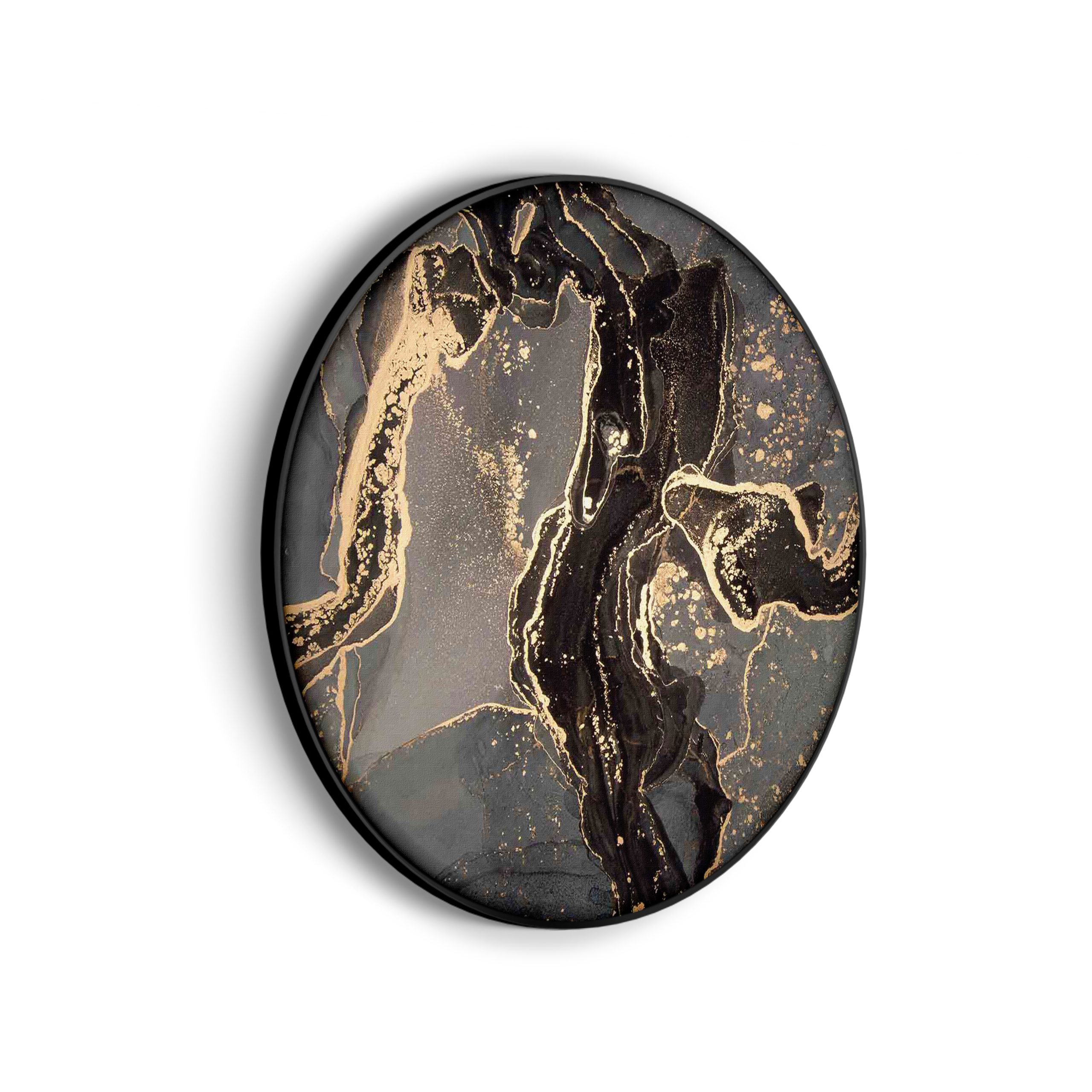 Akoestisch Schilderij Marmer Look Hotel Chique 02 Rond - Muurcirkel Template Vierkant Rond marmer 21 scaled 1