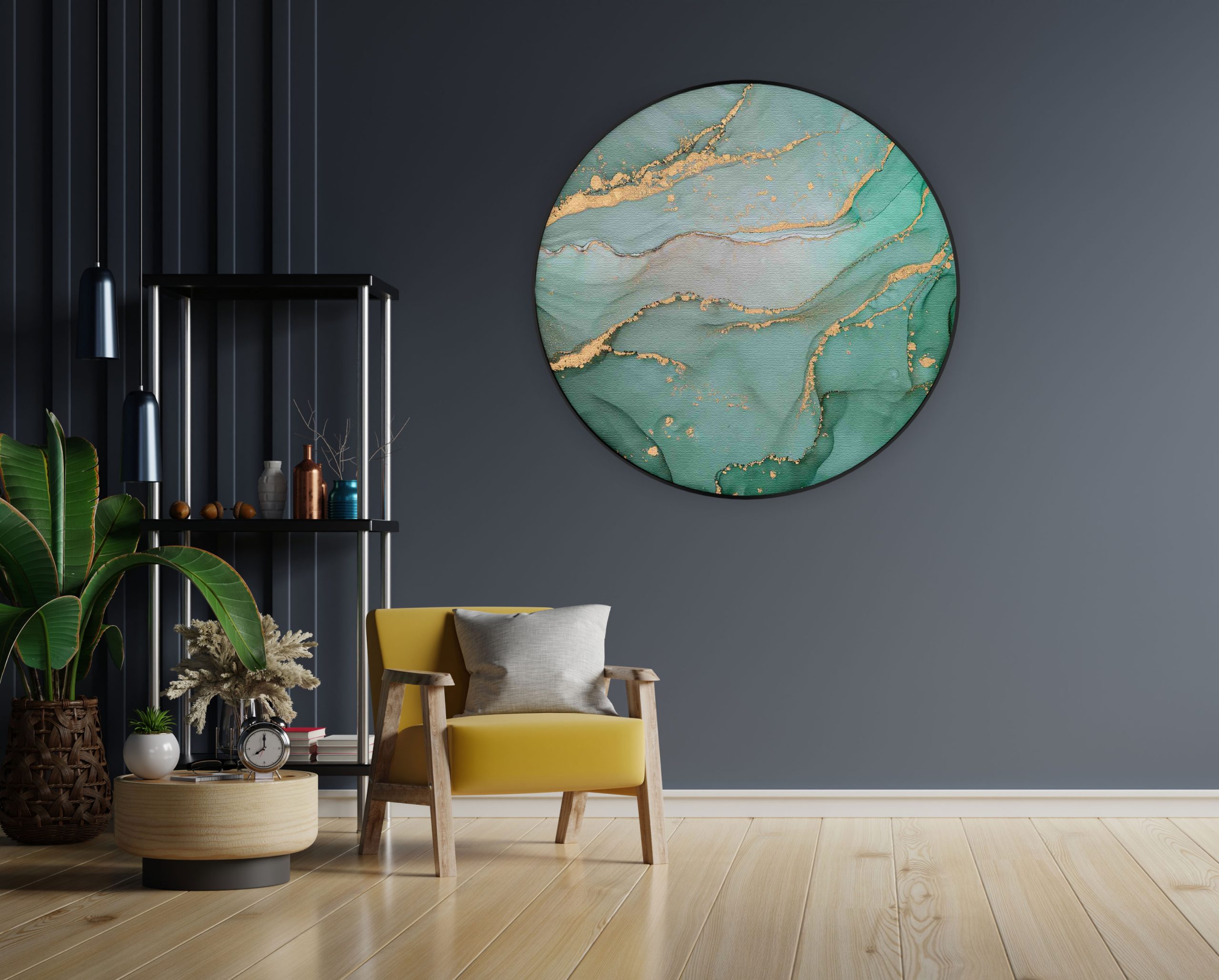 Akoestisch Schilderij Marmer Look Colored 06 Rond - Muurcirkel Template Vierkant Rond marmer 26 1 1 scaled 1