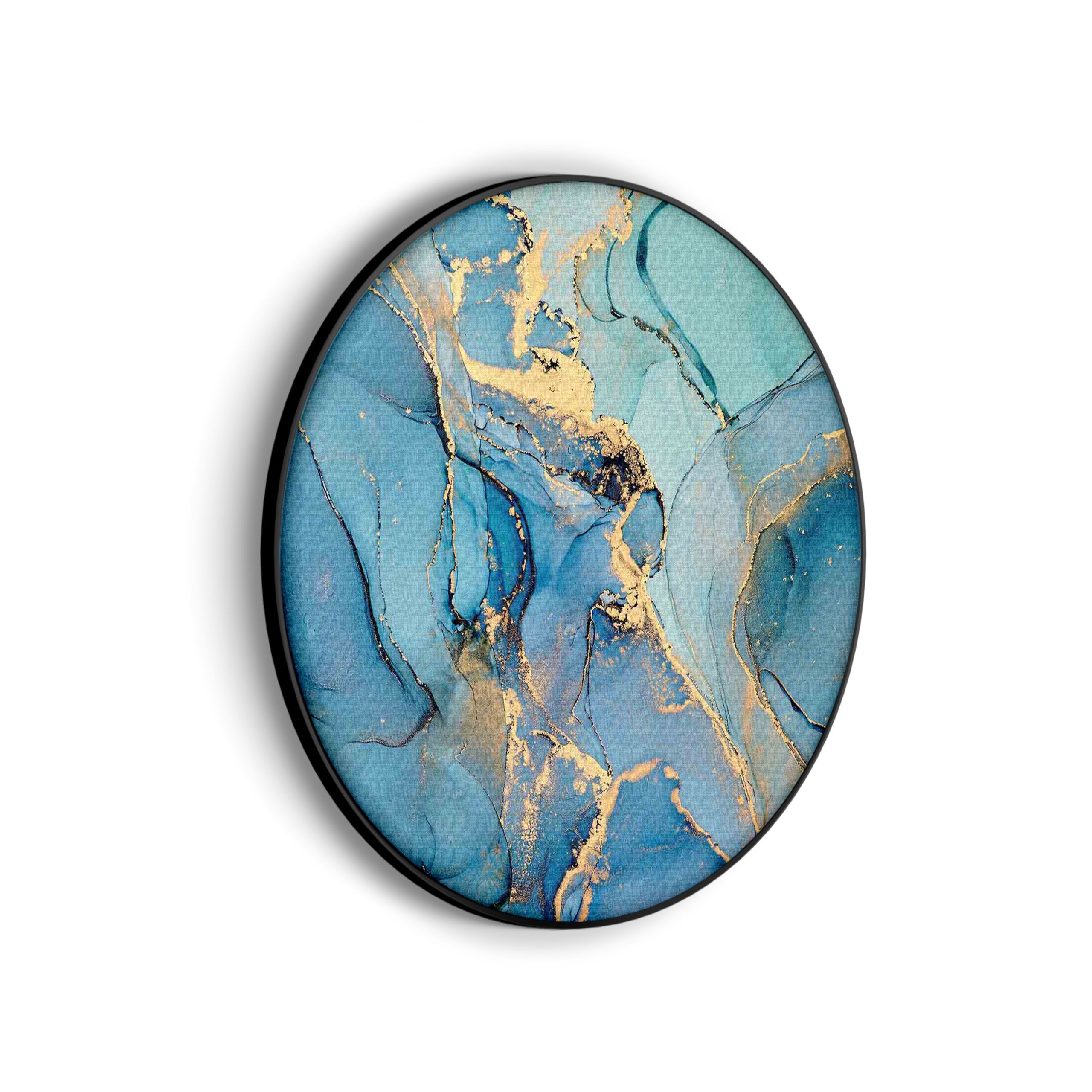 Akoestisch Schilderij Marmer Look Colored 08 Rond - Muurcirkel Template Vierkant Rond marmer 28 scaled 1