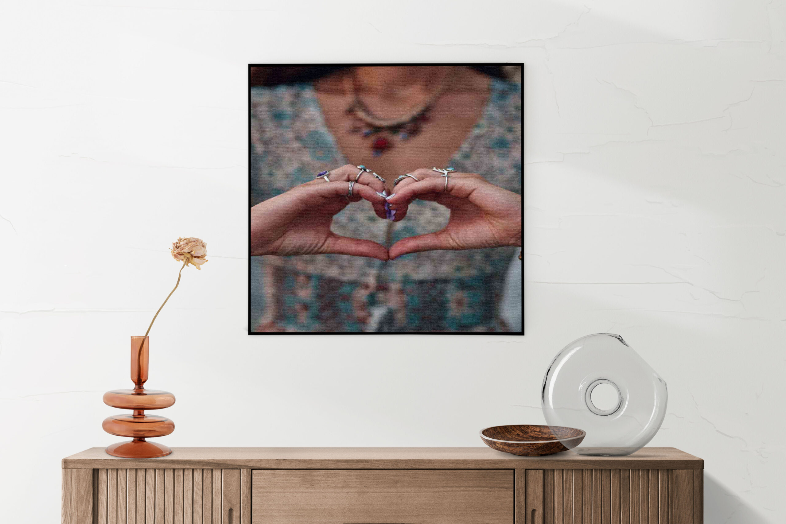 Akoestisch Schilderij Liefde In Een Handgebaar Vierkant Template Vierkant Rond mensen 42 1 2 scaled 1