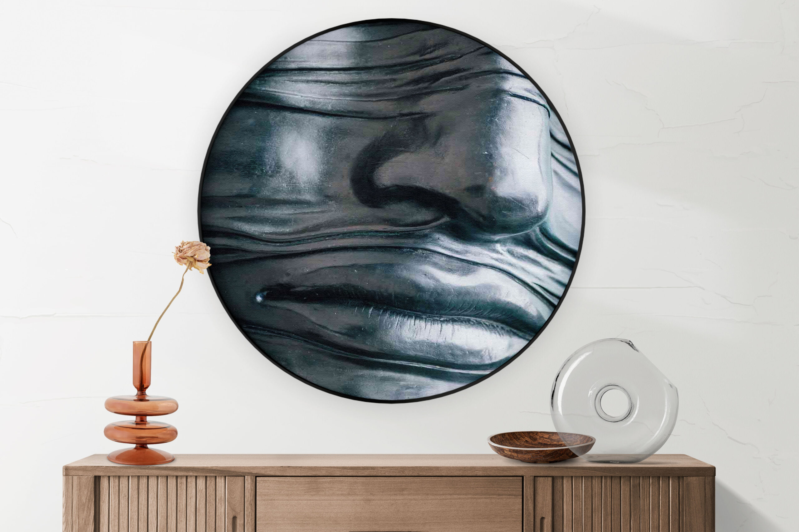 Akoestisch Schilderij Het Zilvere Hoofd Rond - Muurcirkel Template Vierkant Rond mensen 8 1 5 scaled 1