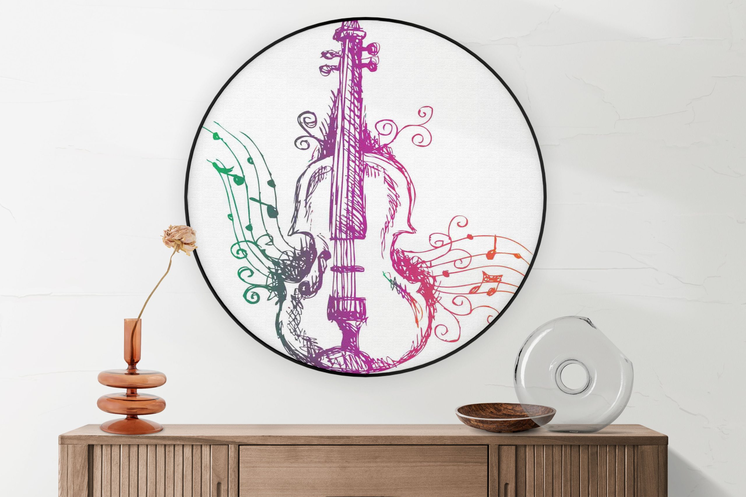 Template_Vierkant_Rond_muziek_19-4-scaled Akoestisch Schilderij Kleurrijke Saxofonist 02 Rond - Muurcirkel Template Vierkant Rond muziek 19 4 scaled 1