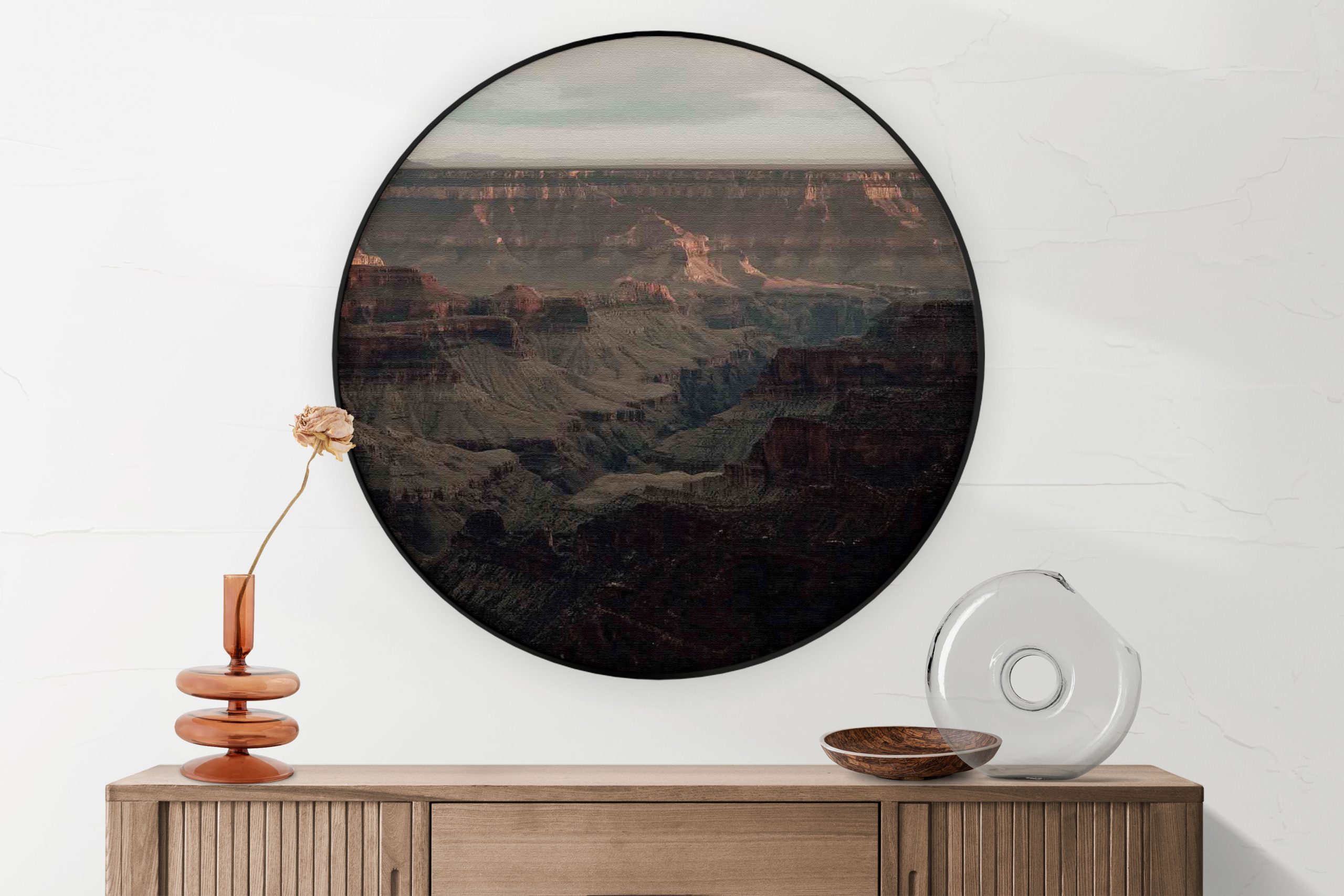 Akoestisch Schilderij De Grand Canyon Rond - Muurcirkel Template Vierkant Rond natuur 15 1 2 scaled 1