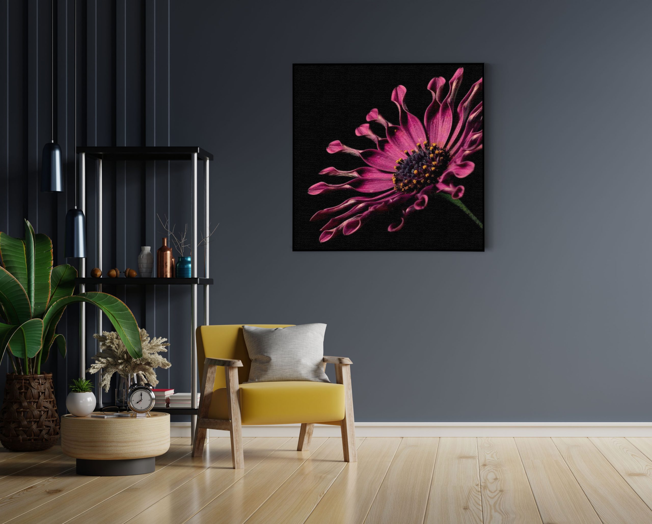 Akoestisch Schilderij Aster Bloem Vierkant Template Vierkant Rond natuur 22 1 1 scaled 2