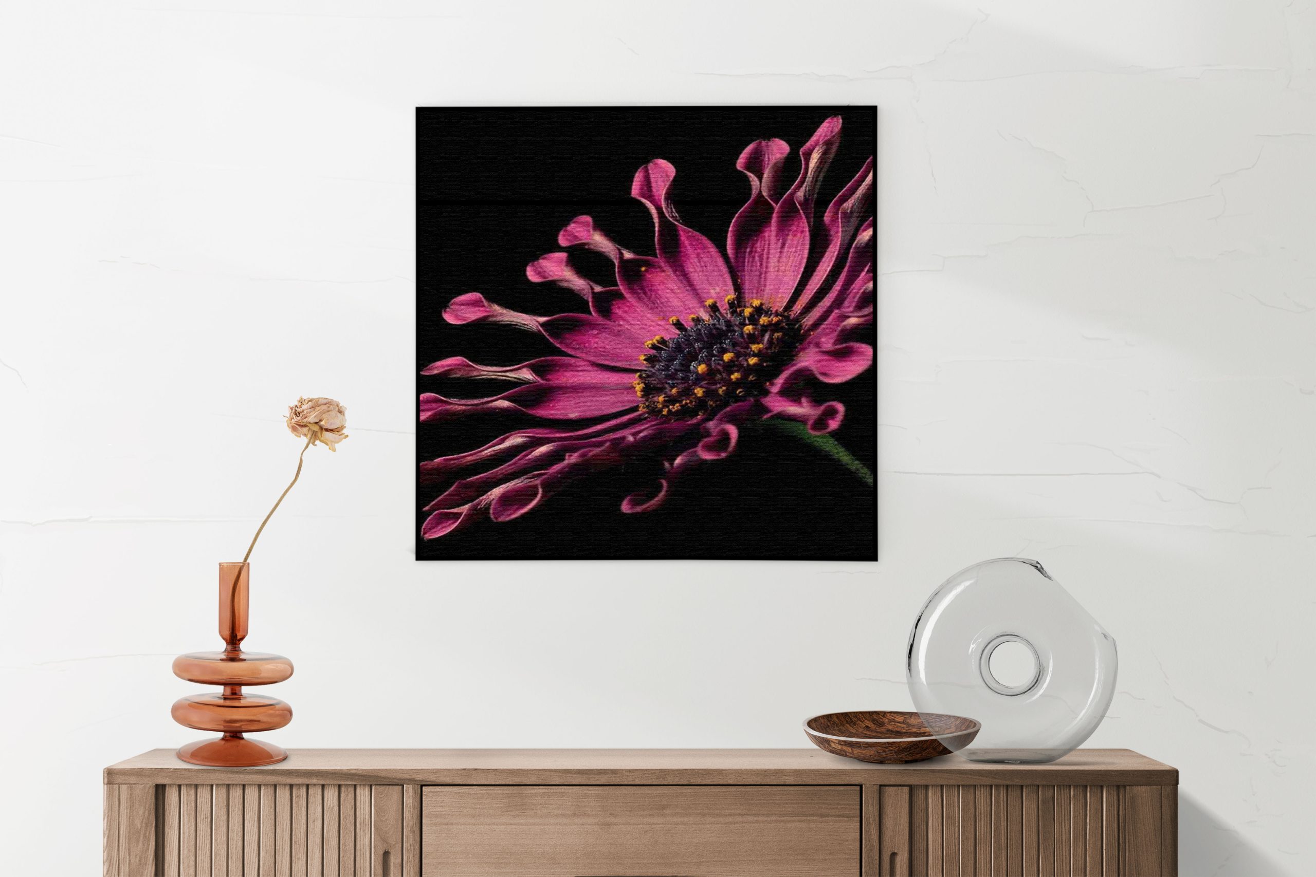 Akoestisch Schilderij Aster Bloem Vierkant Template Vierkant Rond natuur 22 1 2 scaled 2