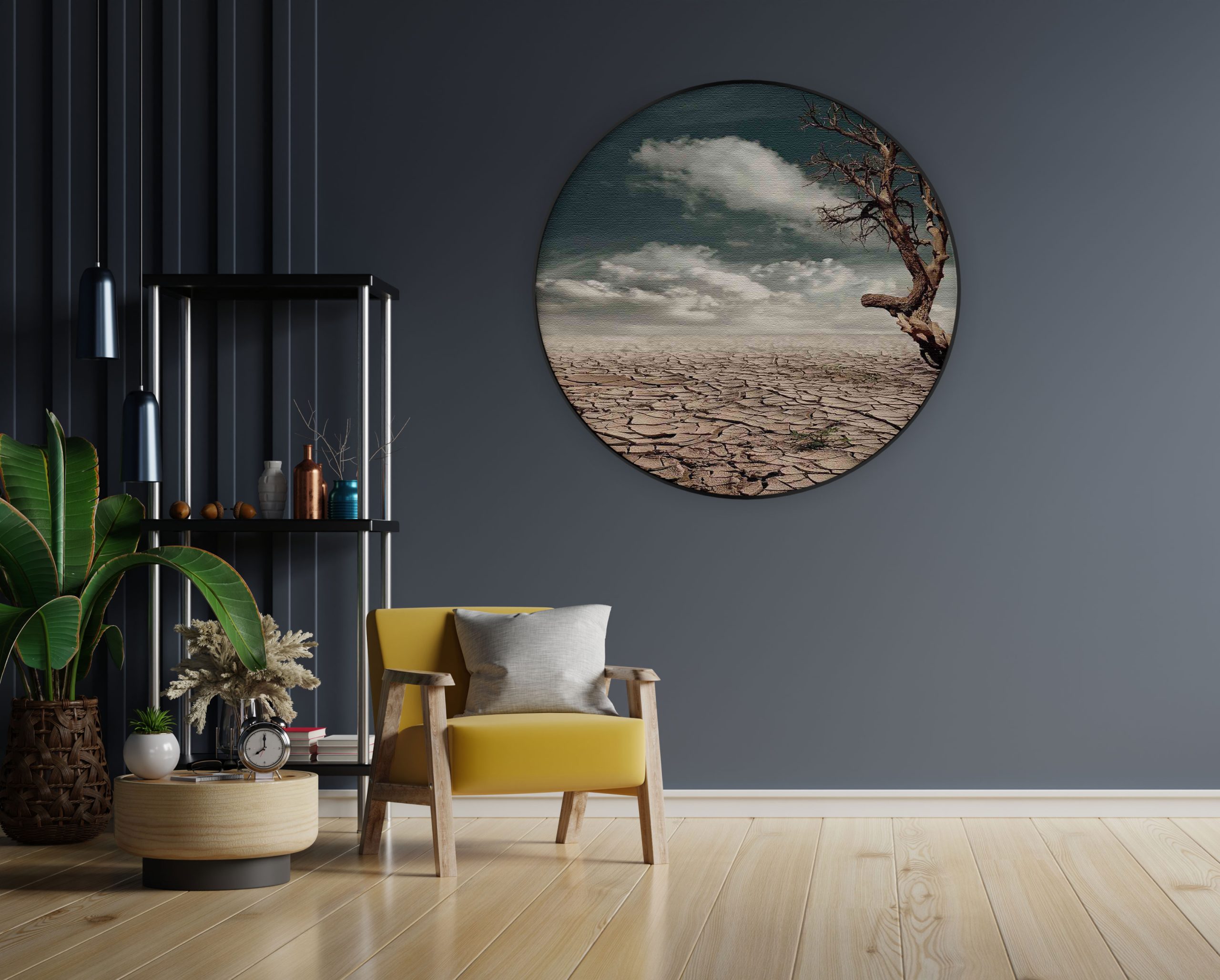 Akoestisch Schilderij Deathvalley Rond - Muurcirkel Template Vierkant Rond natuur 23 1 1 scaled 1