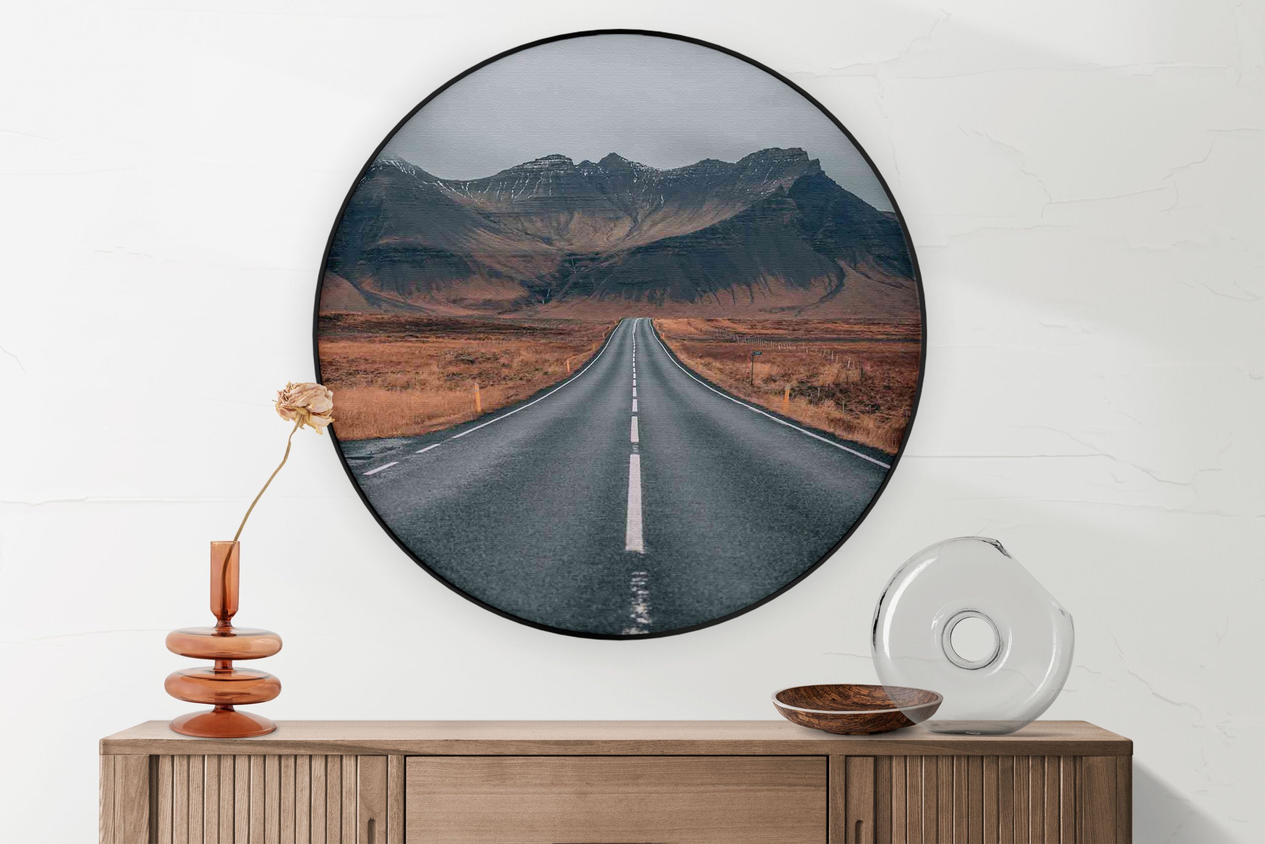 Akoestisch Schilderij De rivier van Zion Rond - Muurcirkel Template Vierkant Rond natuur 31 1 2 scaled 1