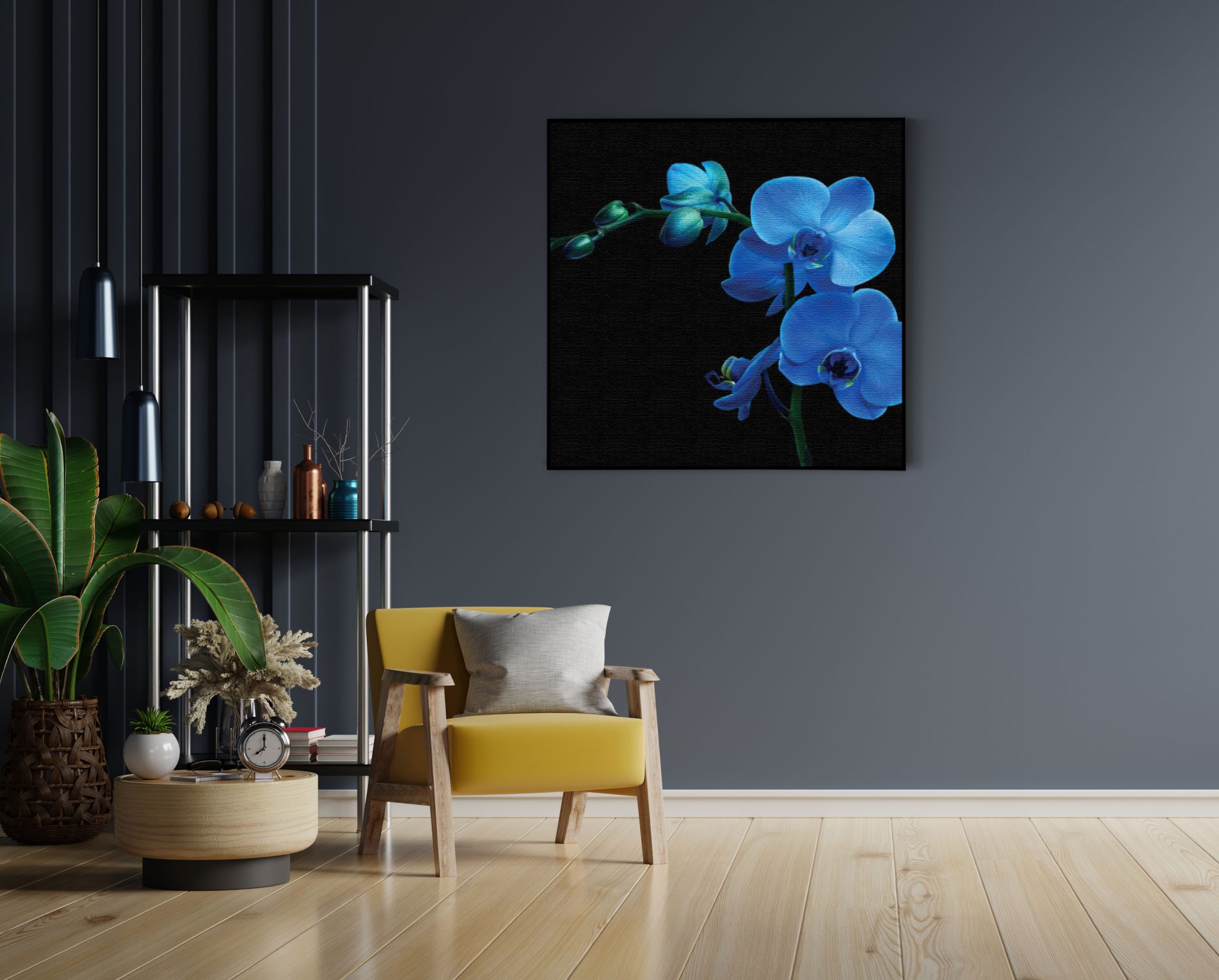 Akoestisch Schilderij Orchidee Vierkant Template Vierkant Rond natuur 39 1 1 scaled 2