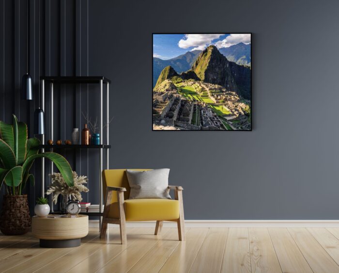 Akoestisch Schilderij Machu Picchu Vierkant Template Vierkant Rond natuur 44 1 1 scaled 2