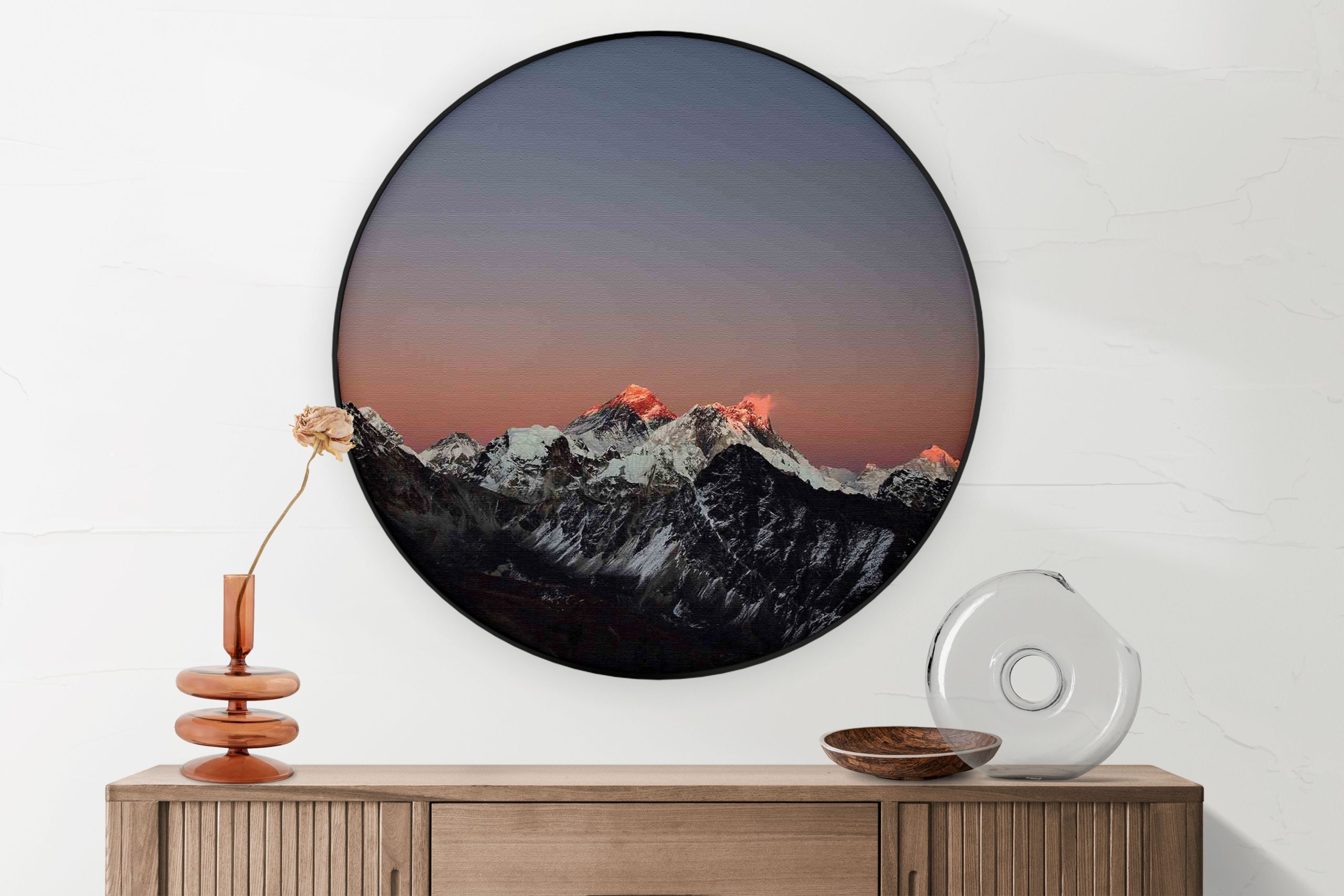 Akoestisch Schilderij Het Witte gebergte Rond - Muurcirkel Template Vierkant Rond natuur 45 1 2 scaled 1