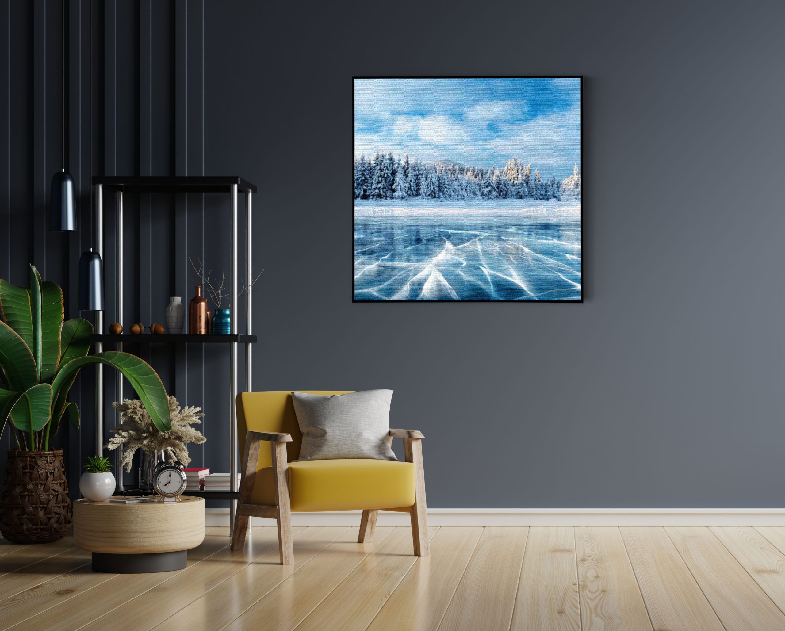 Akoestisch Schilderij Winter is coming Vierkant Template Vierkant Rond natuur 63 1 1 scaled 2