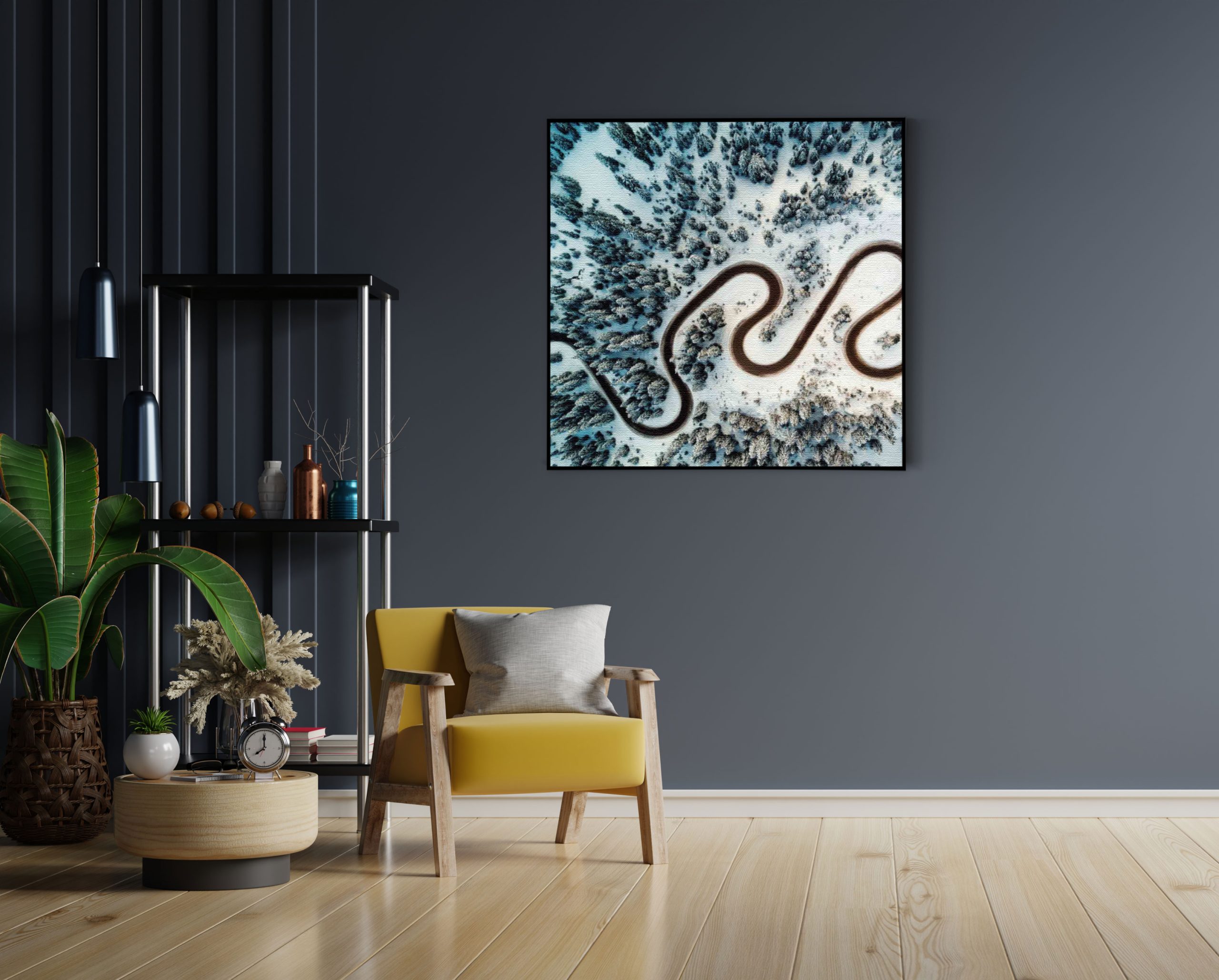 Akoestisch Schilderij Winter is coming Vierkant Template Vierkant Rond natuur 70 1 3 scaled 1