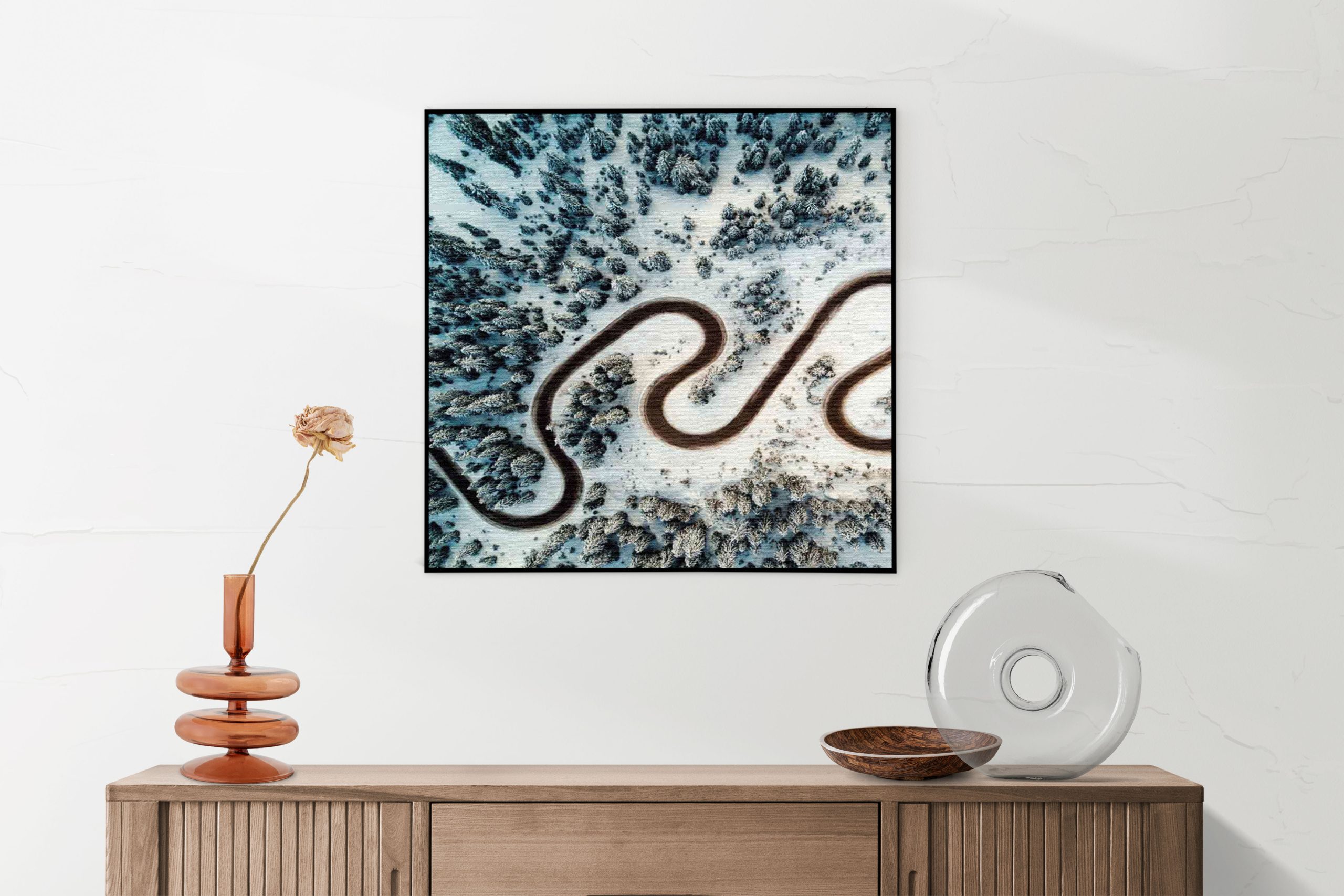 Akoestisch Schilderij Winter is coming Vierkant Template Vierkant Rond natuur 70 1 4 scaled 1