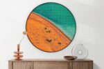 Akoestisch Schilderij Kleurrijke woestijn Rond - Muurcirkel Template Vierkant Rond natuur 79 1 2 scaled 1