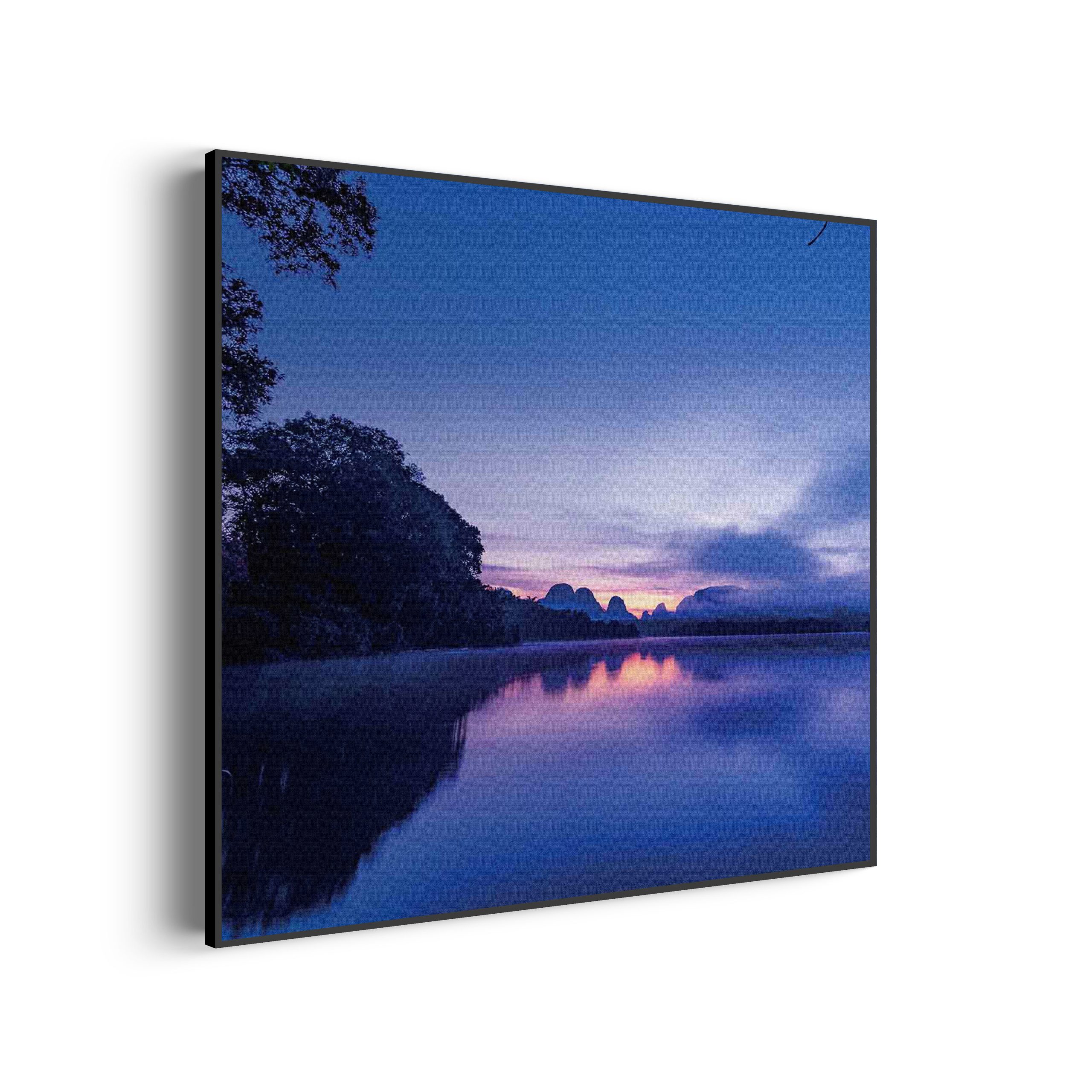 Akoestisch Schilderij Lapland Vierkant Template Vierkant Rond natuur 85 1 4 scaled 1