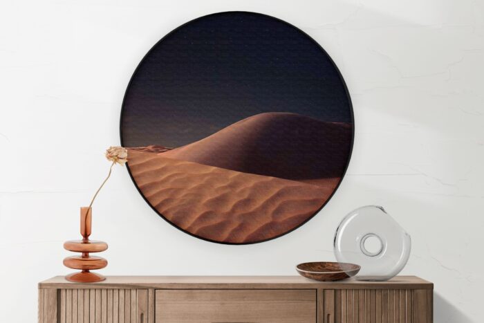 Akoestisch Schilderij De woestijn Rond - Muurcirkel Template Vierkant Rond natuur 86 1 2 scaled 1