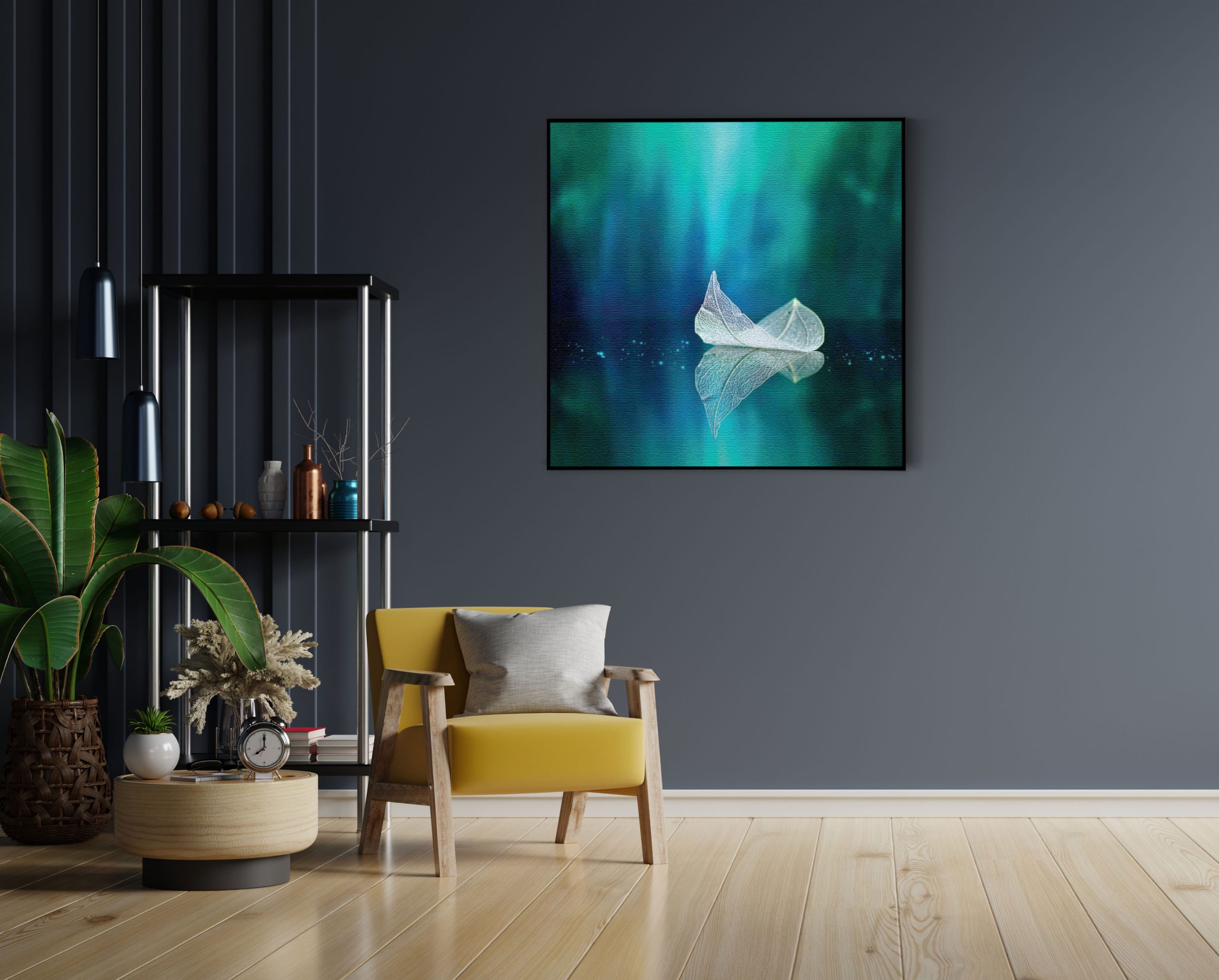 Akoestisch Schilderij Het noorderlicht Vierkant Template Vierkant Rond natuur 90 1 3 scaled 1