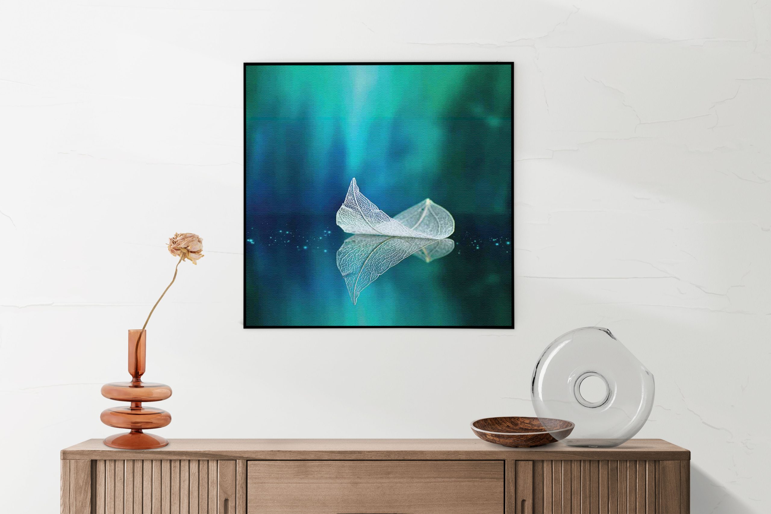 Akoestisch Schilderij Het noorderlicht Vierkant Template Vierkant Rond natuur 90 1 4 scaled 1