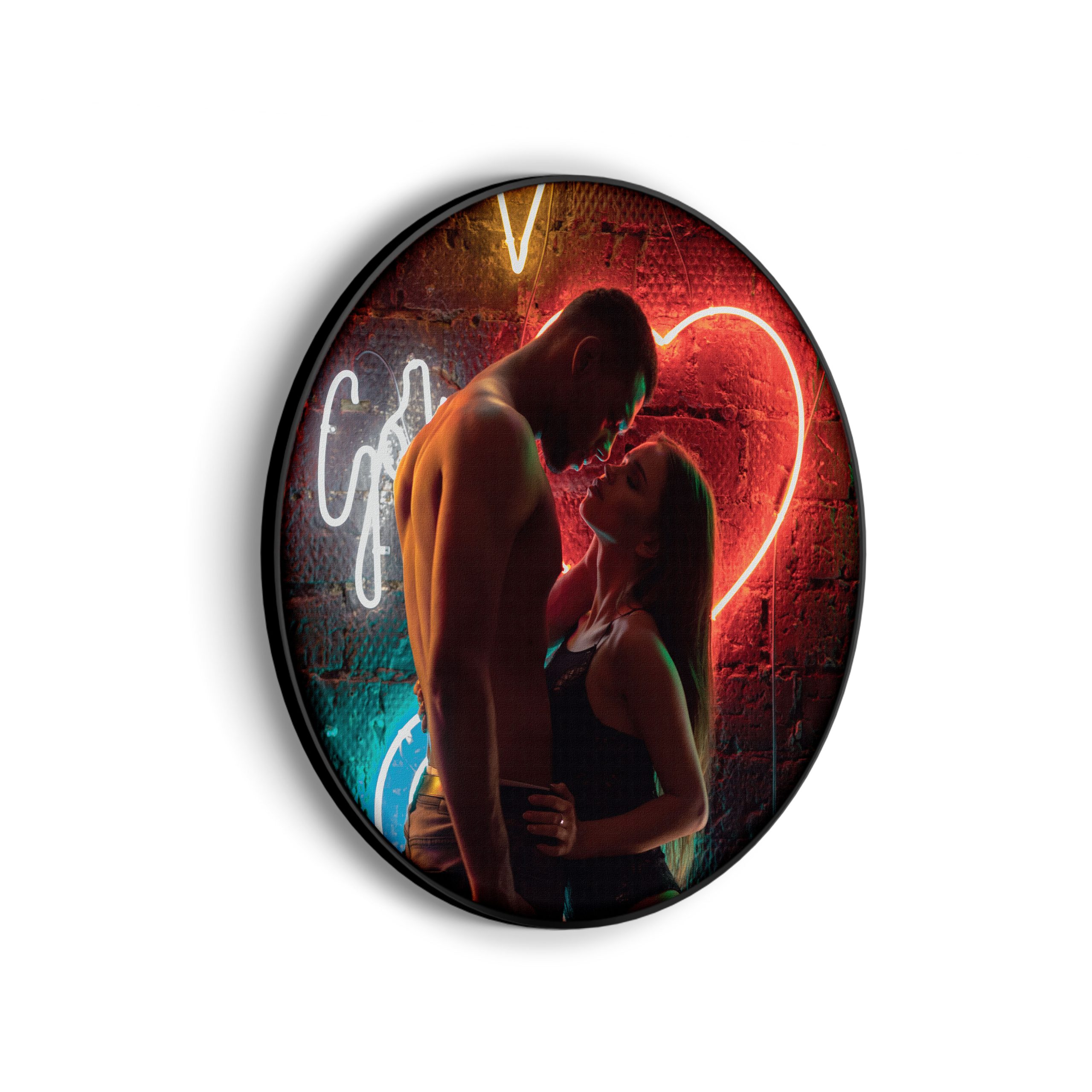 Akoestisch Schilderij Living The Sexy Life Rond - Muurcirkel Template Vierkant Rond romantisch 18 scaled 1